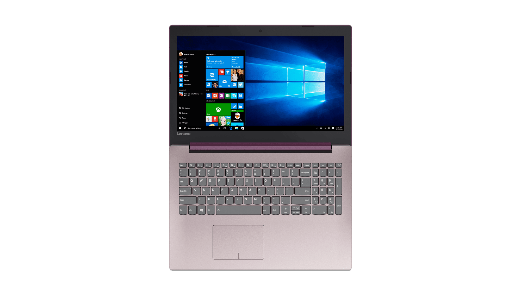 Ноутбук Lenovo ideapad 320-15IKB PLUM PURPLE (80XL00SWRA