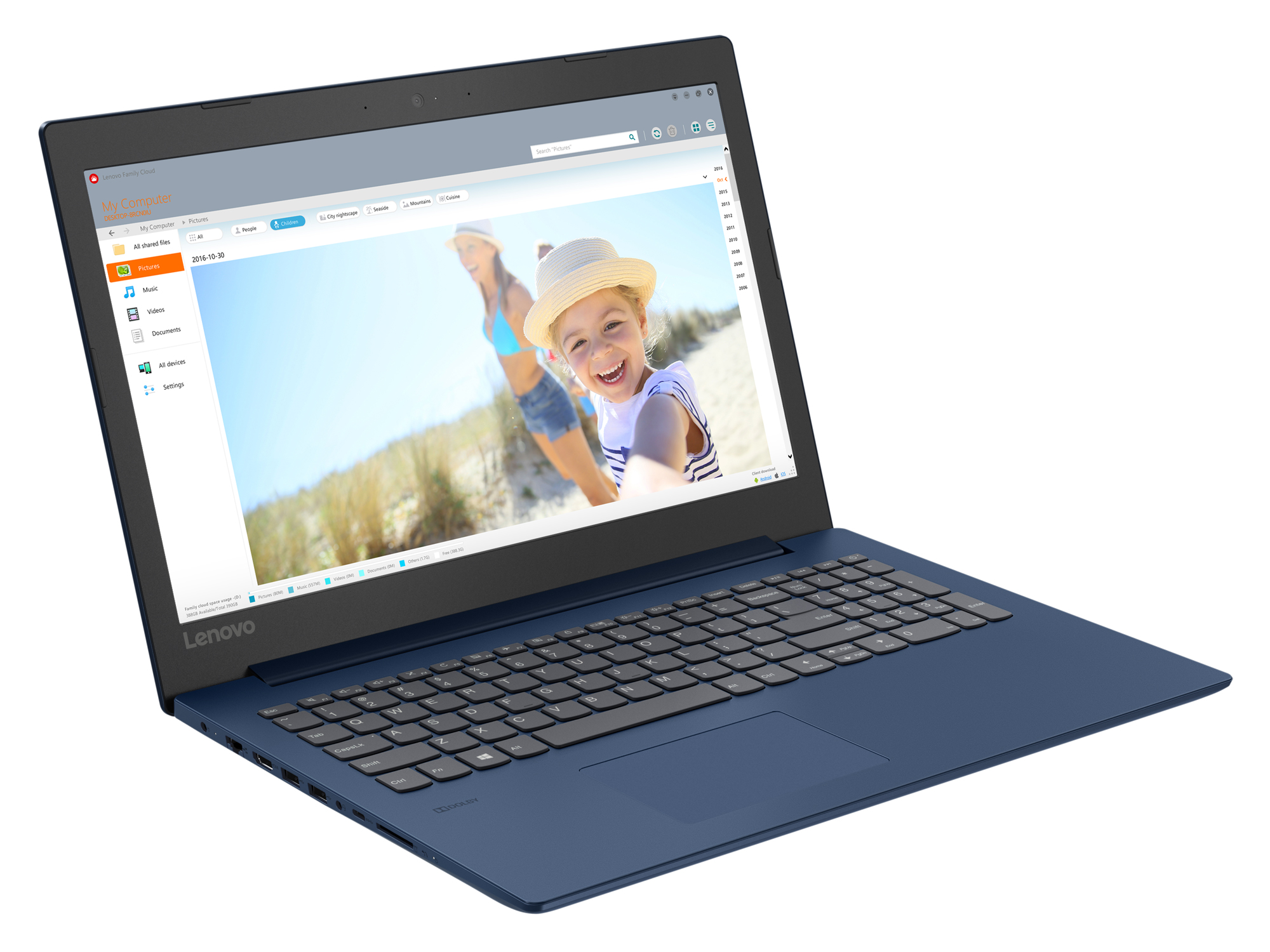 Ноутбук Lenovo ideapad 330-15 Midnight Blue (81DC00RVRA