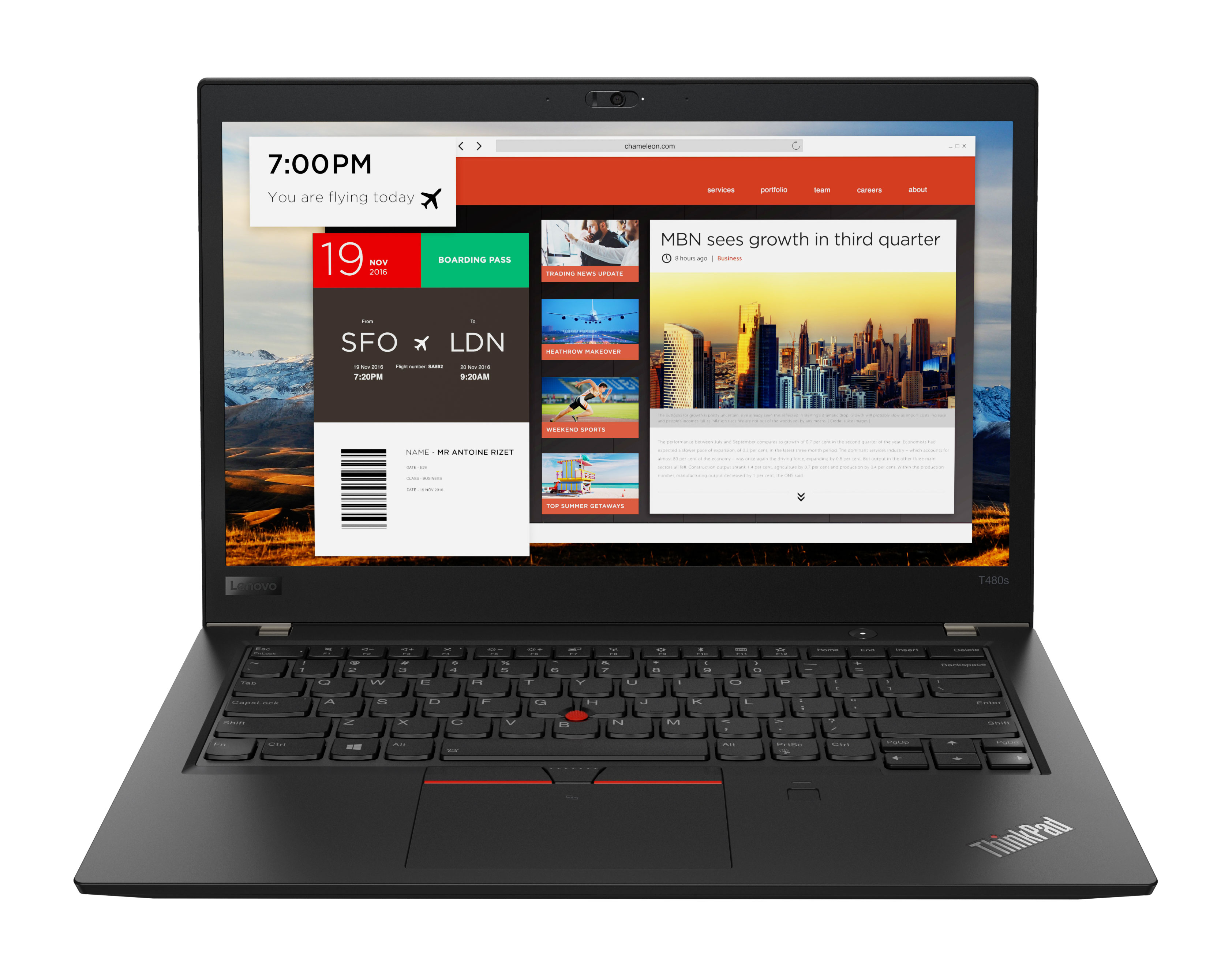 Ноутбук ThinkPad T480s (20L70051RT). Офіційний інтернет-магазин