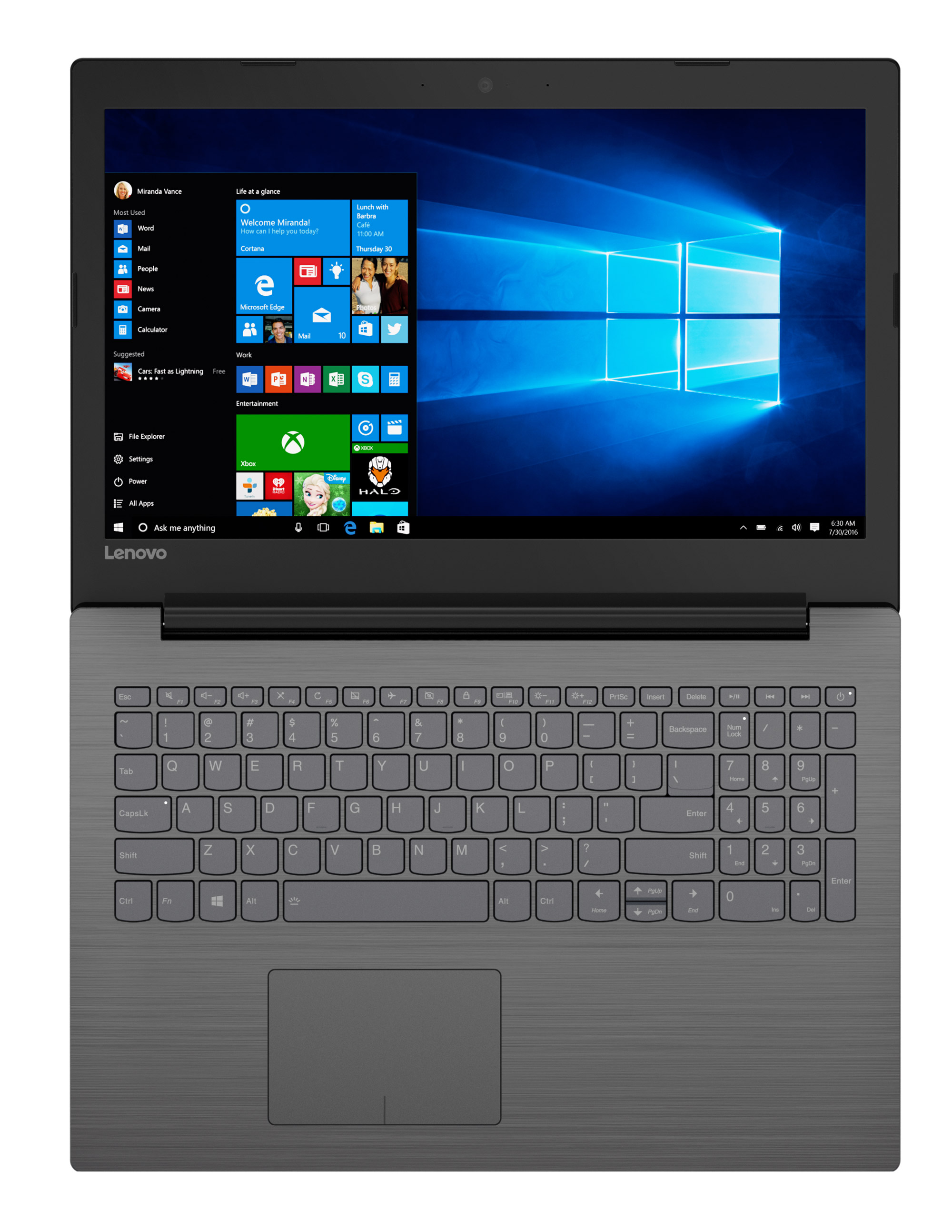 Ноутбук Lenovo ideapad 320-15ISK BLACK (80XH00YCRA) - купить в интернет ...