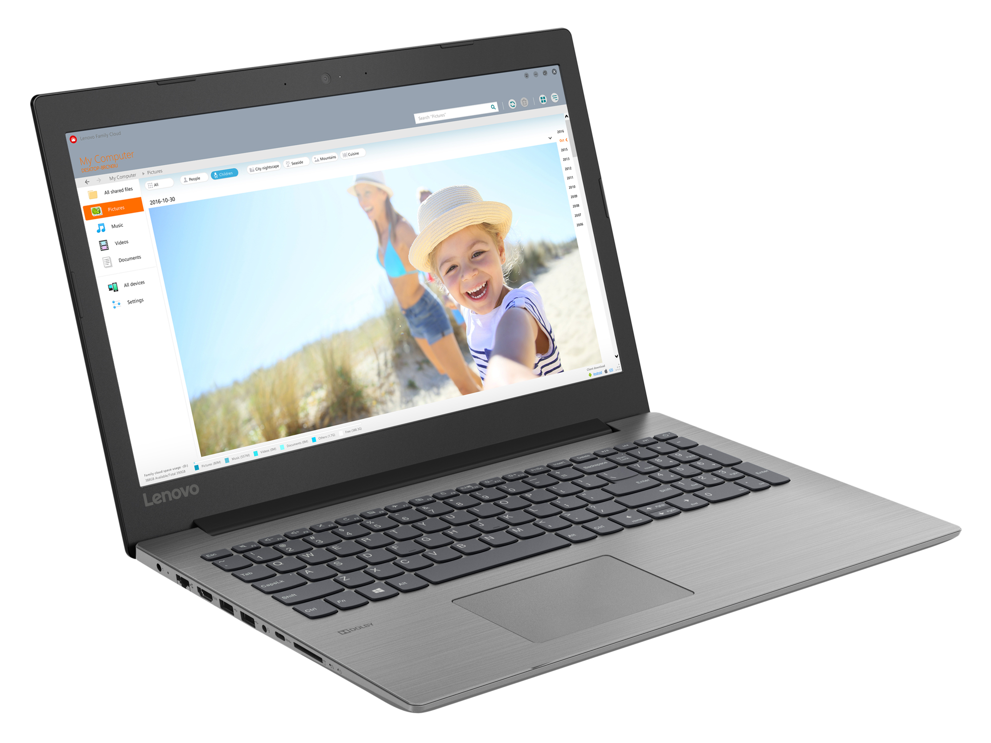 Ноутбук Lenovo ideapad 330-15 Onyx Black (81DC00JJRA) - купить в