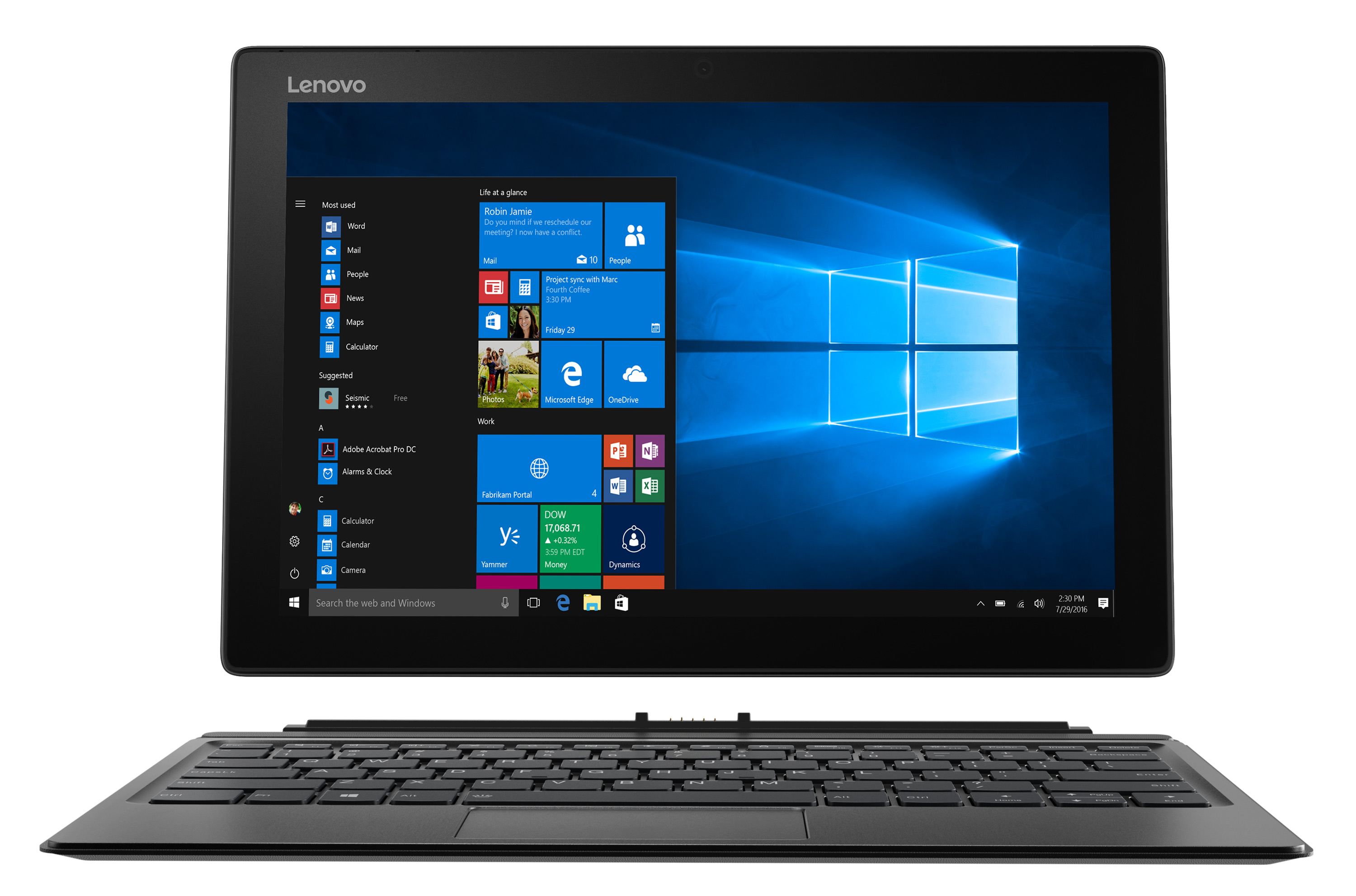 Планшет Lenovo Miix 520-12IKB I5 8 256 LTE Windows 10 Pro Platinum