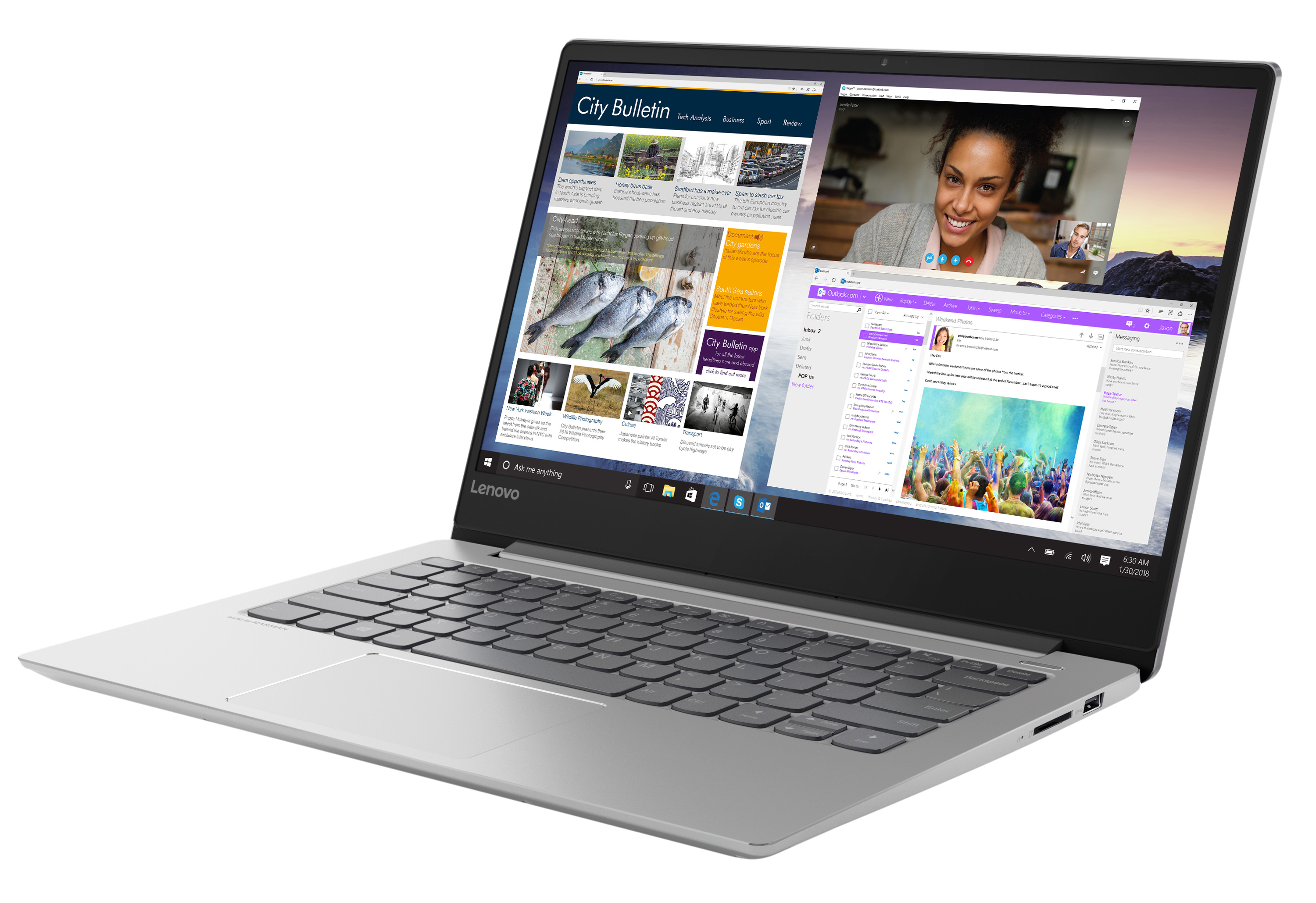 Ноутбук LENOVO ideapad 530S-14 Mineral Grey (81H1004XRA