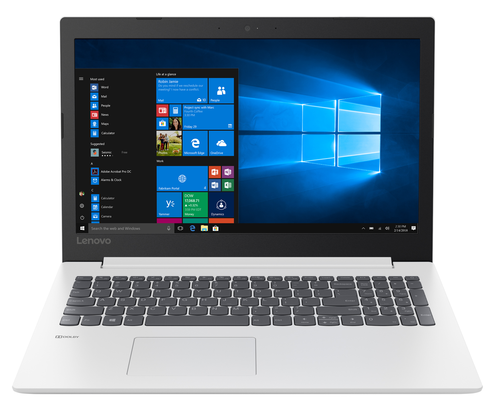 りんりんさん専用Lenovo ideapad330　美品白　SSD WIN11 Ноутбук Lenovo ideapad 330-15 Blizzard White (81DC0125RA) - купить