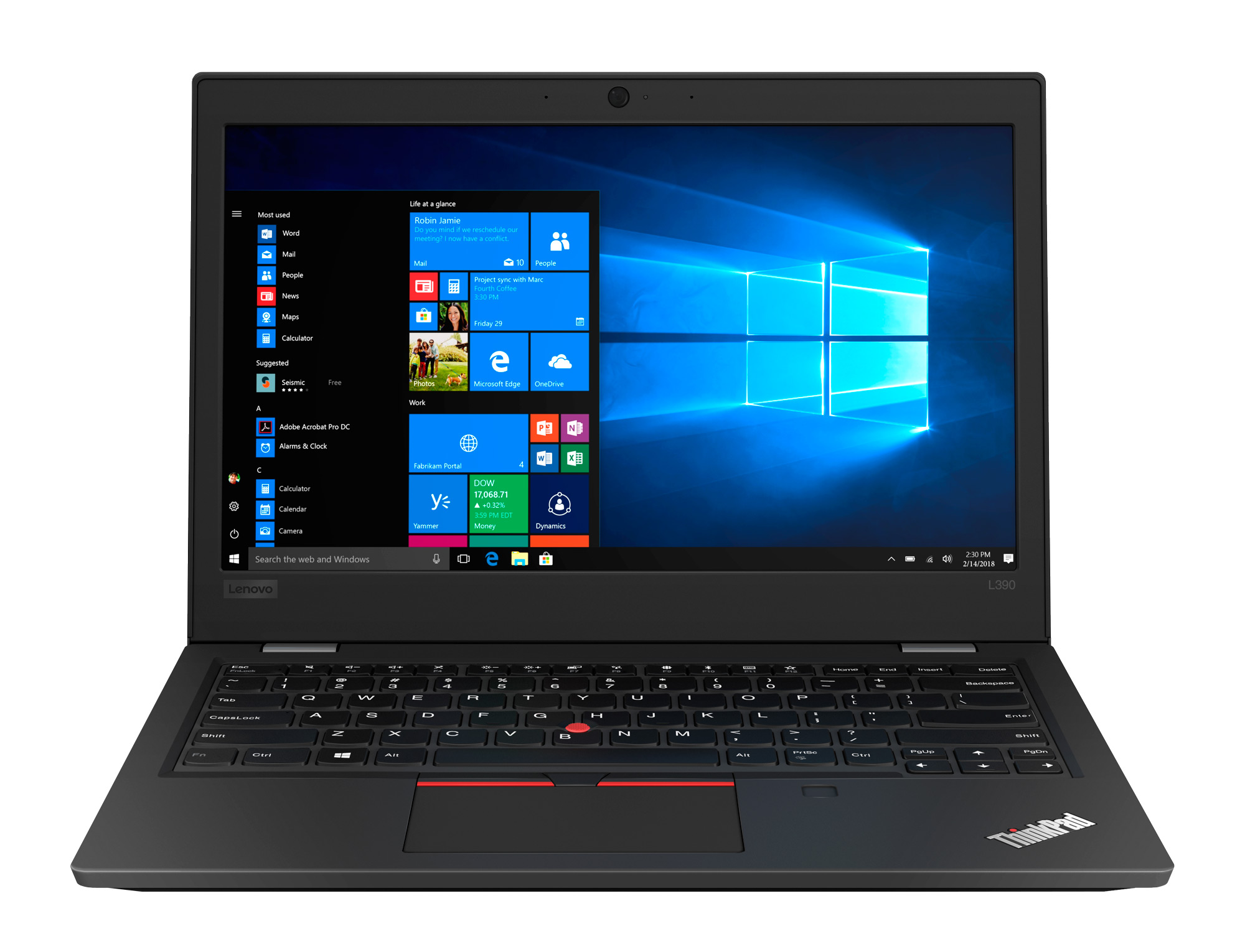 Ноутбук ThinkPad L390 Black (20NR0011RT) - купить в интернет