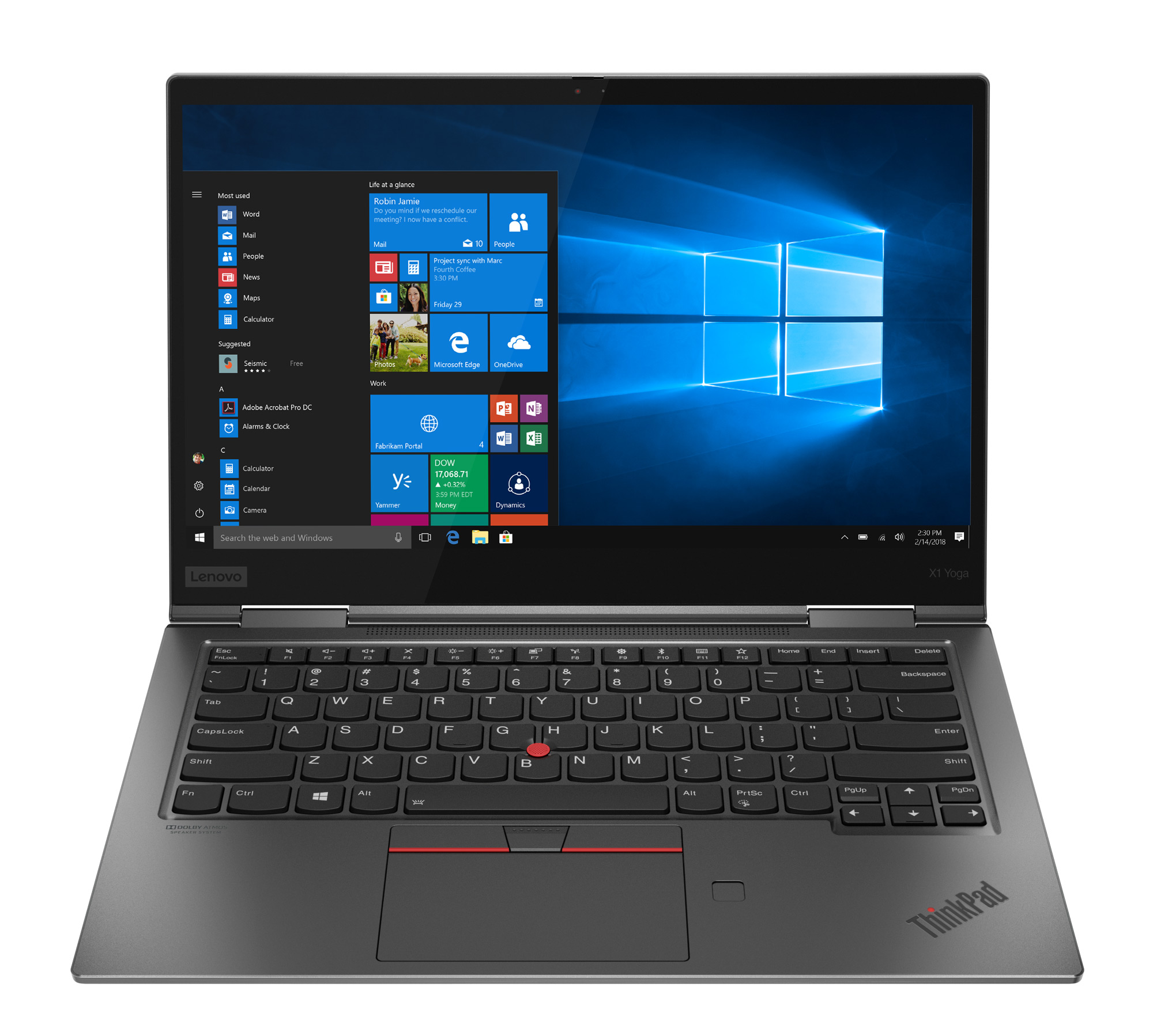 Ультрабук ThinkPad X1 Yoga 4th Gen (20QF001XRT). Официальный