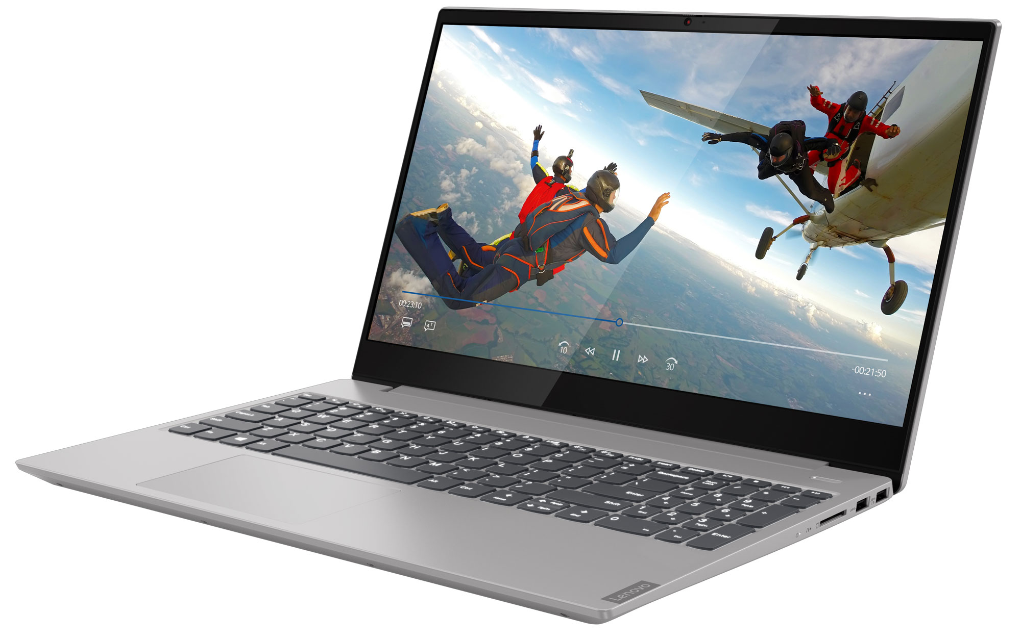 Ноутбук Lenovo ideapad S340-15IWL Platinum Grey (81N800XSRA
