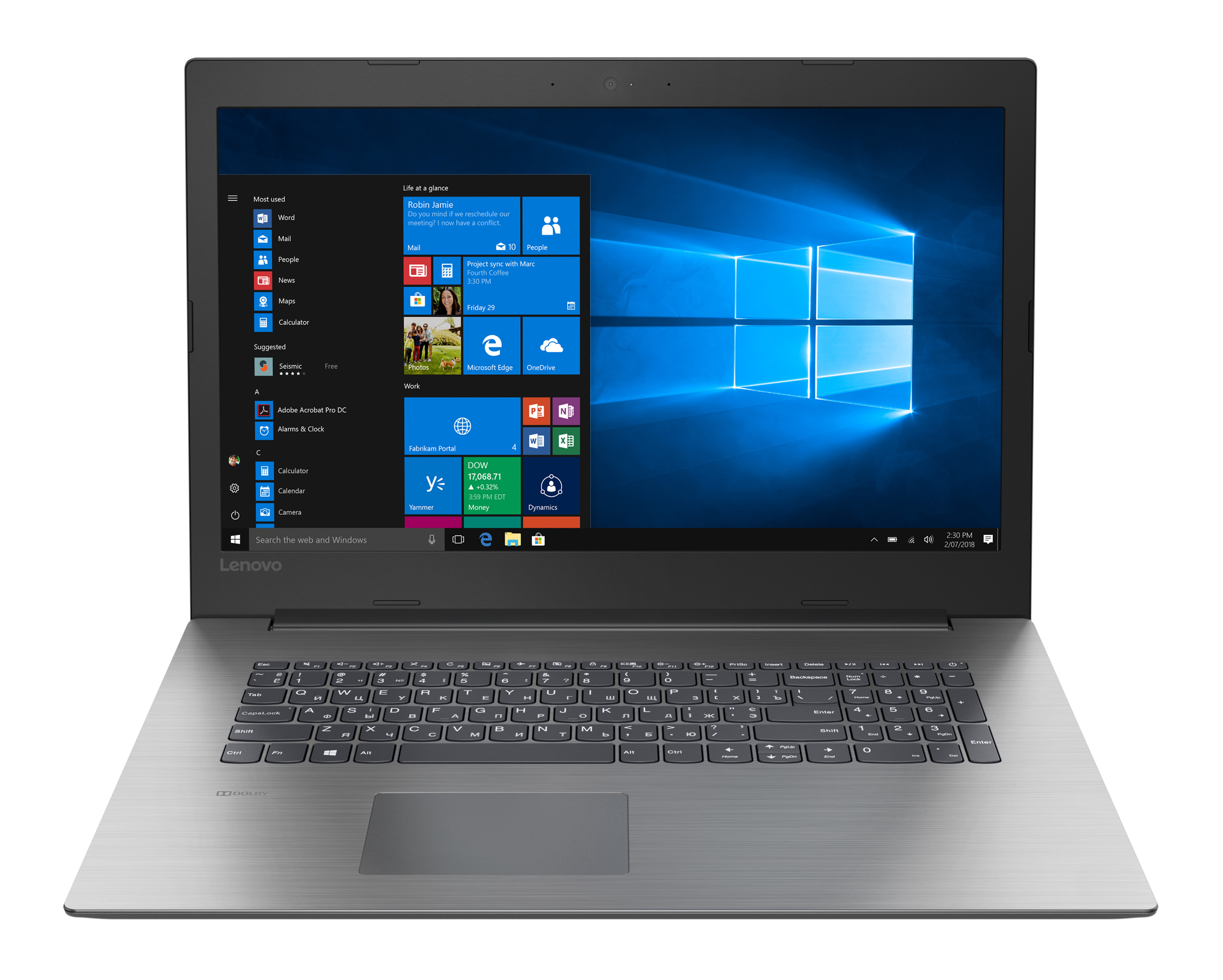 Ноутбук Lenovo ideapad 330-17IKB Onyx Black (81DK006JRA) - купить