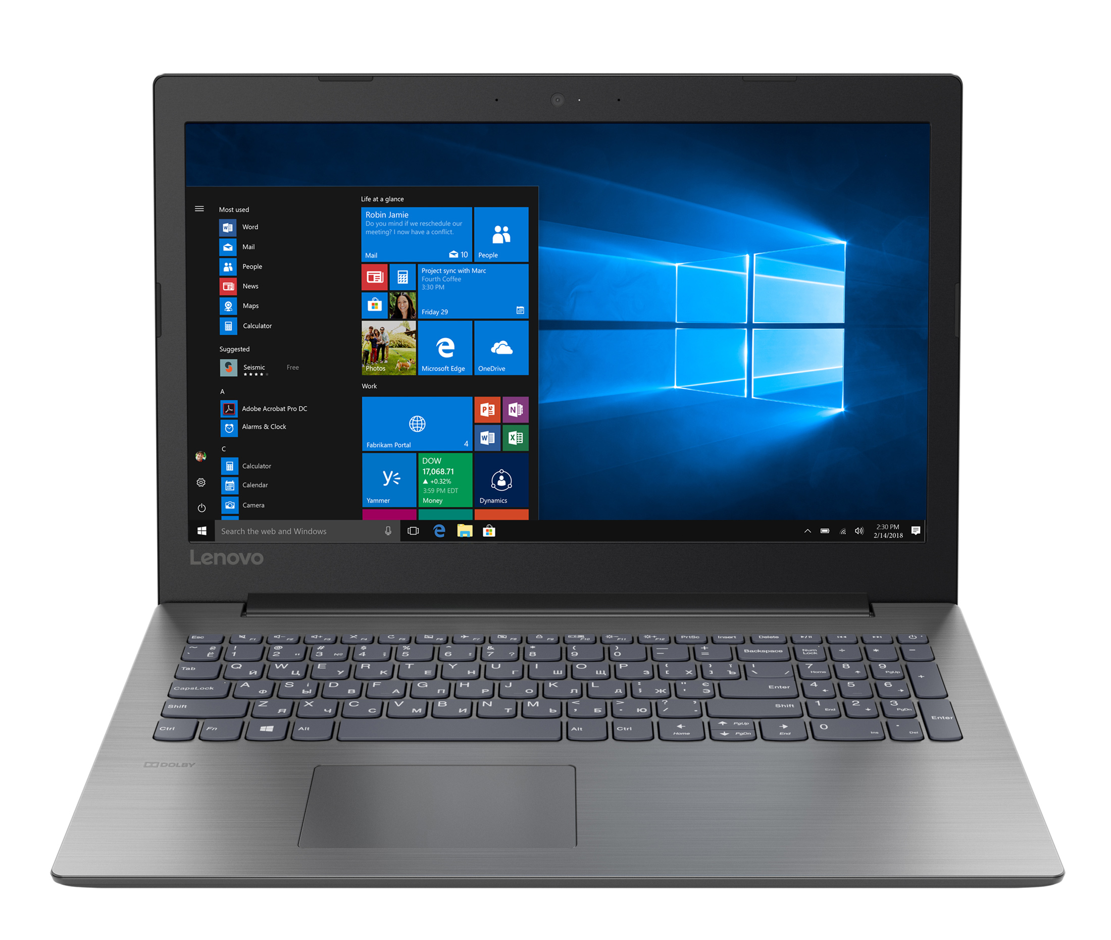 Lenovo ideapad 330 本体 AMD Ryzen7 Ноутбук Lenovo IdeaPad 330-15 Onyx Black (81DE01G1RA) - придбати в