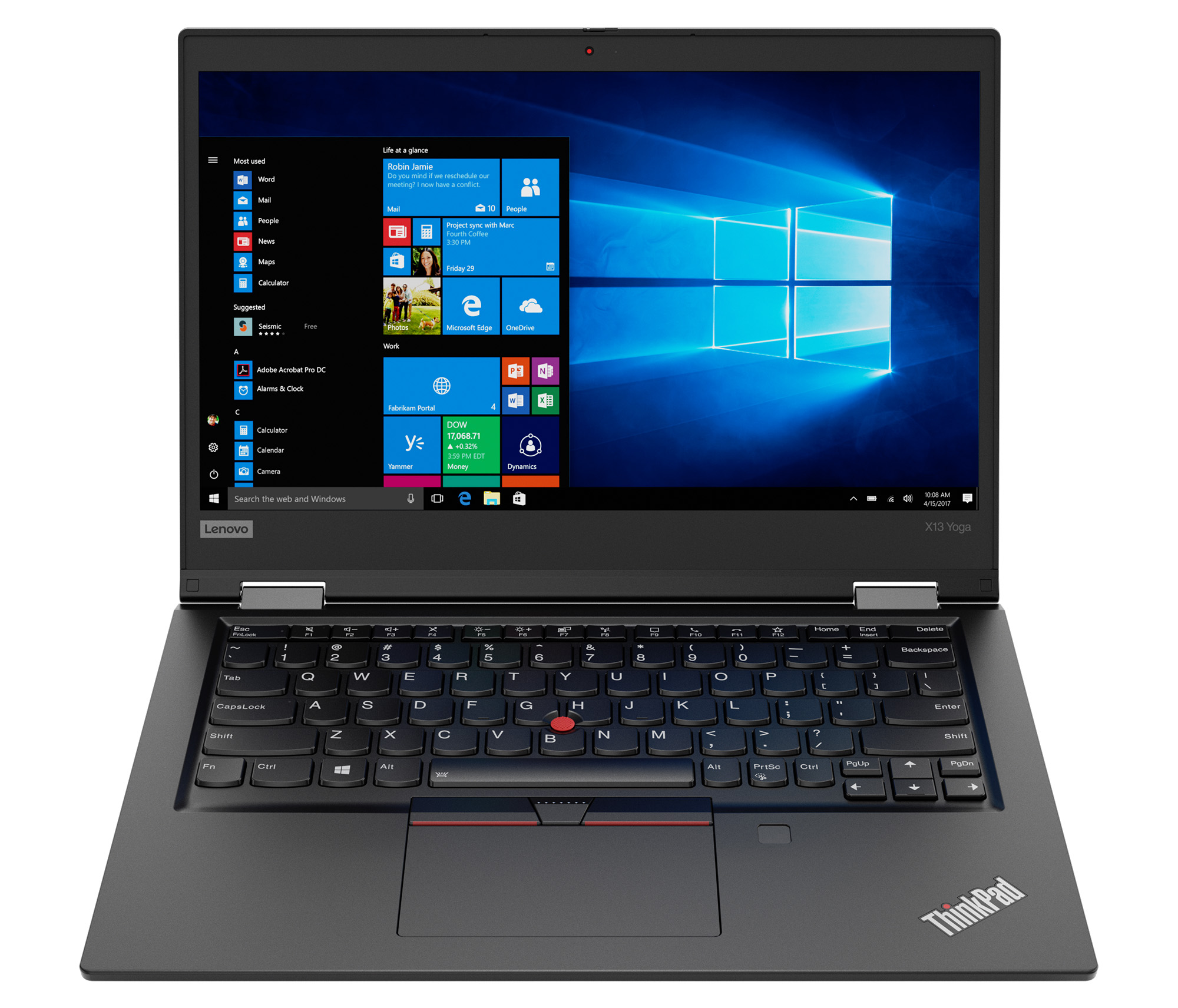 Ноутбук ThinkPad X13 Yoga 1st Gen (20SX001ERT) - купить в интернет