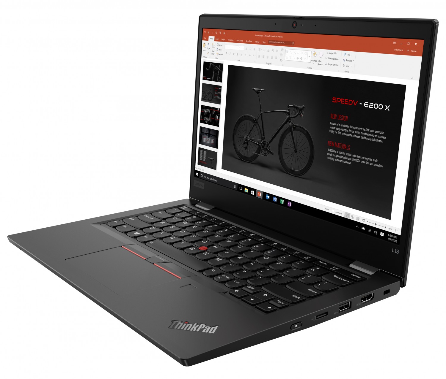 Ноутбук ThinkPad L13 Gen 2 Black (20VH001CRT) - купить в интернет