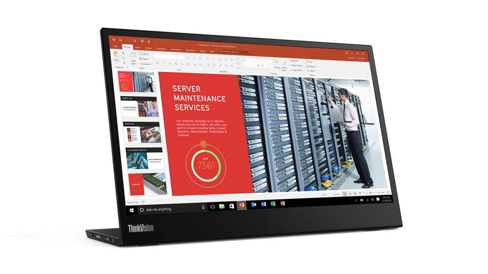 Lenovo ThinkVision M14 ディスプレイ モニター本体 Монитор ThinkVision M14 (61DDUAT6UA) - купить в интернет-магазине