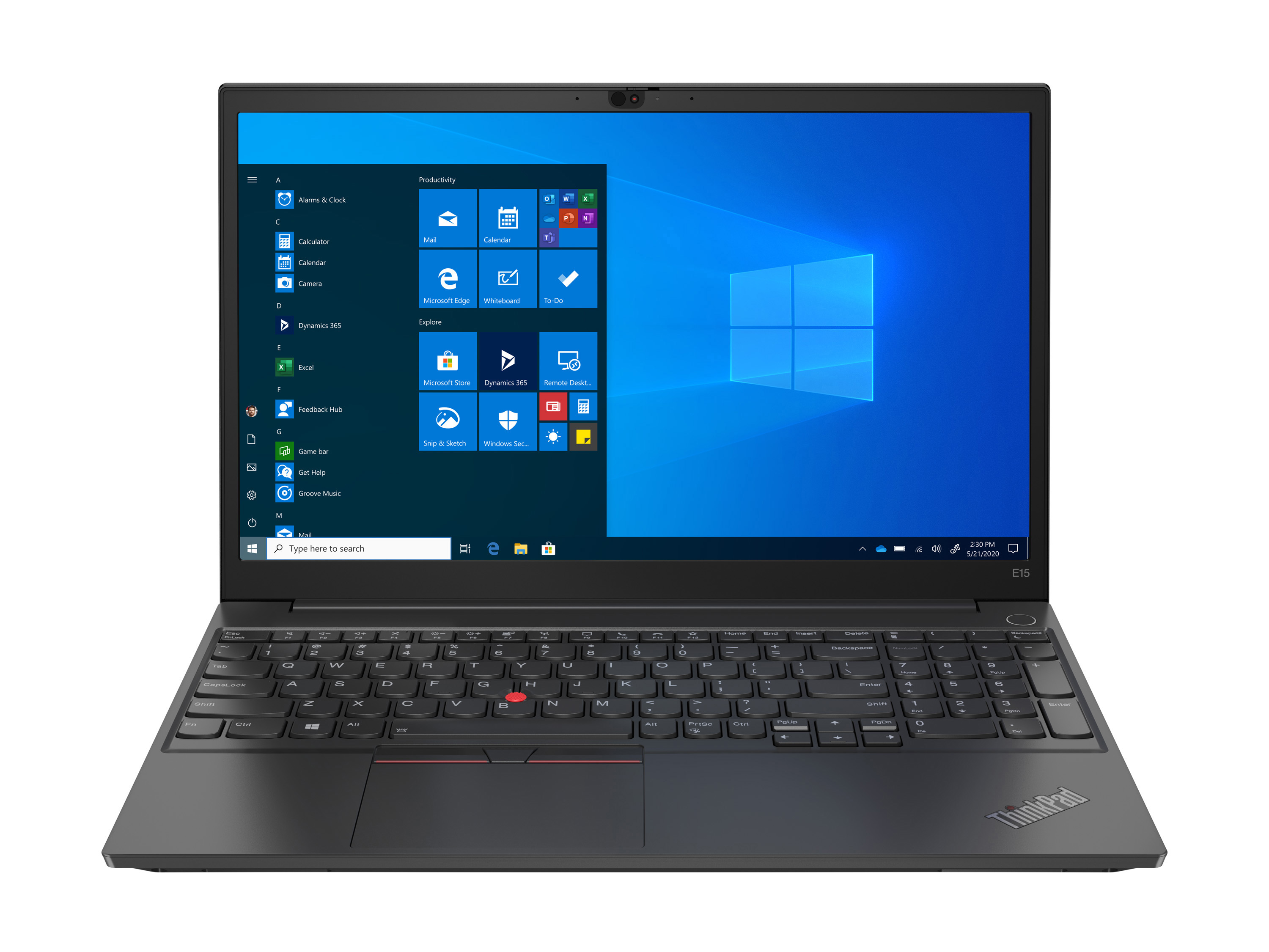 Ноутбук ThinkPad E15 Gen 2 Black (20TD001JRA). Официальный