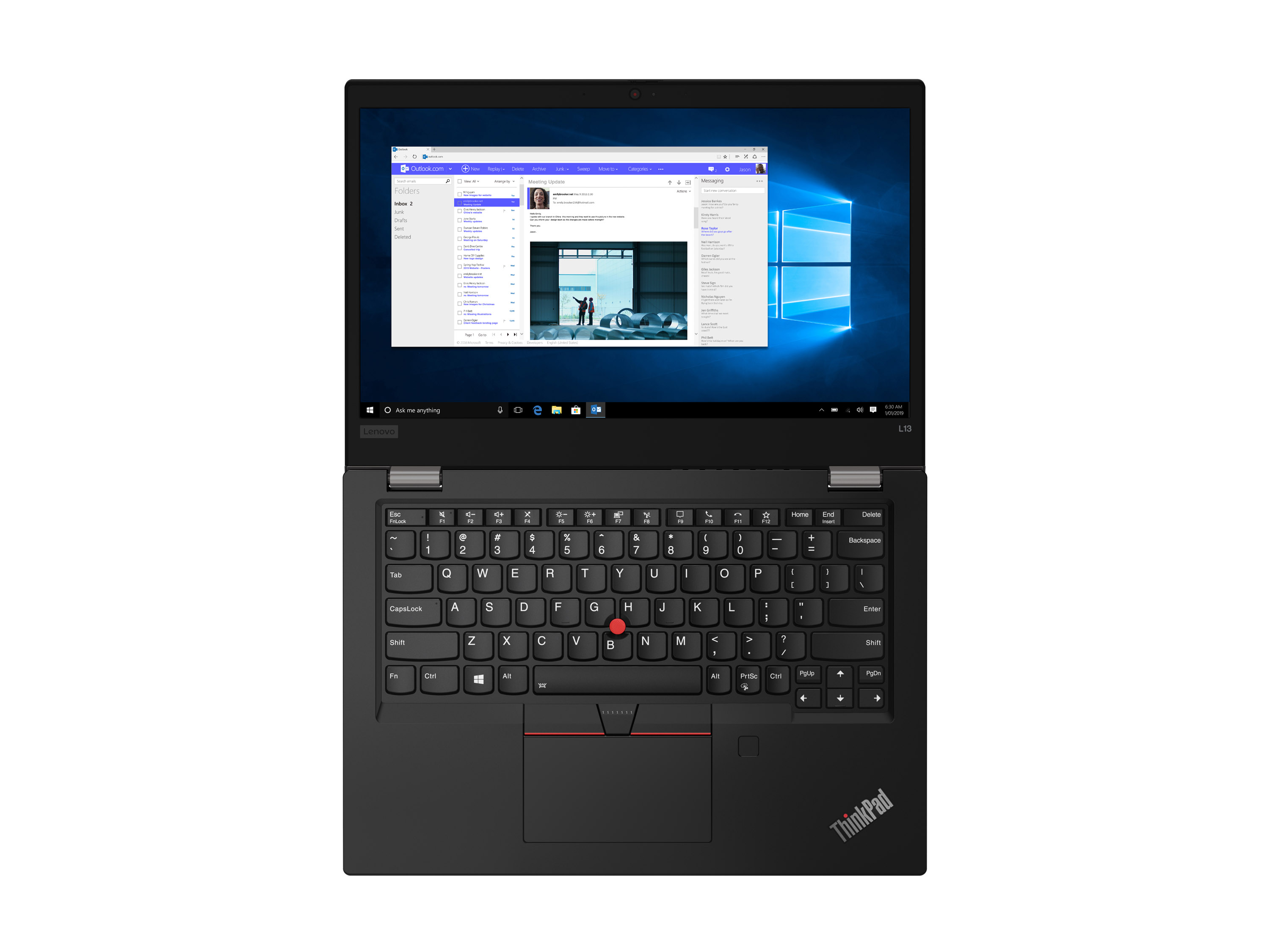 Ноутбук ThinkPad L13 Gen 2 Black (20VH0017RT). Официальный