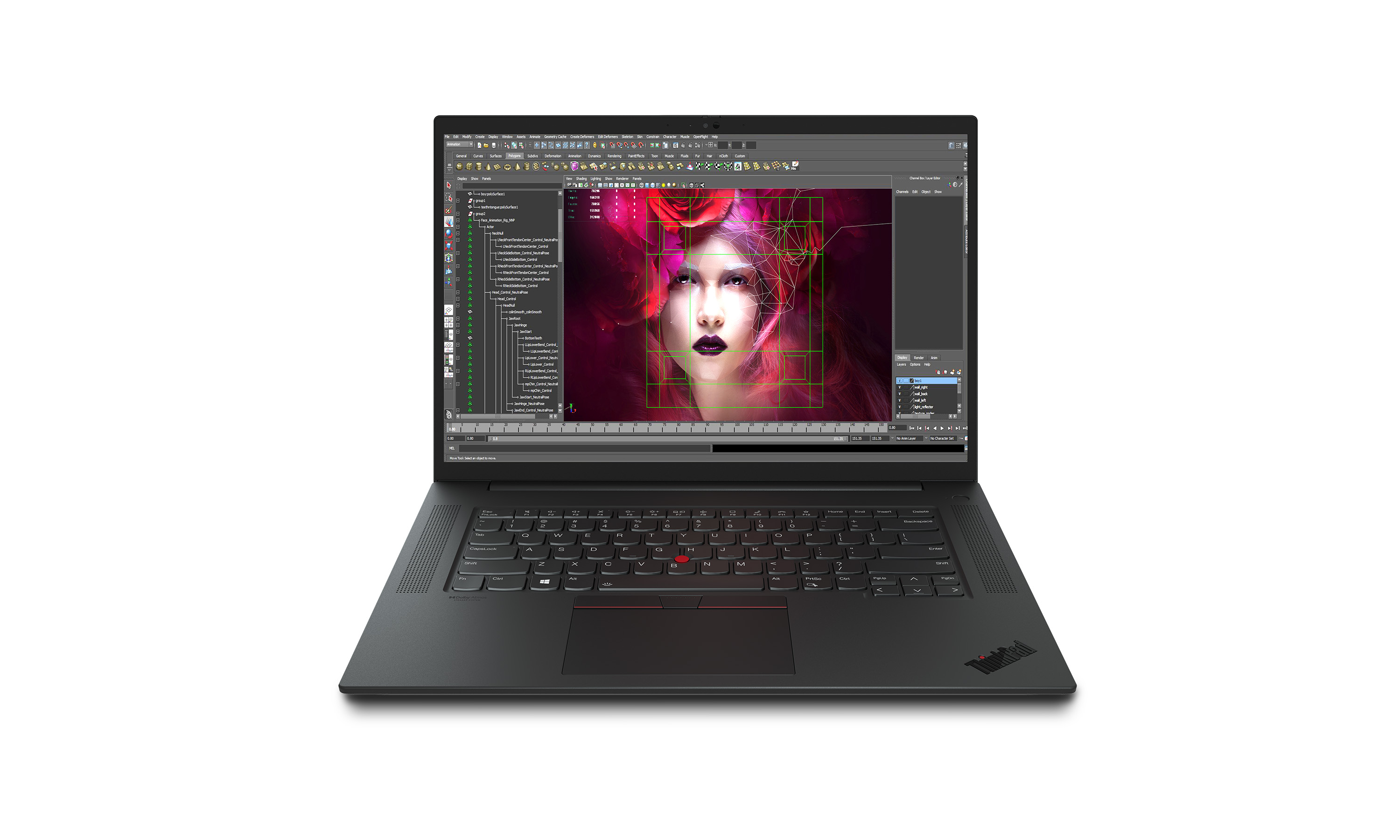 Ноутбук ThinkPad P1 Gen 4 Black (20Y30013RA) - купить в интернет