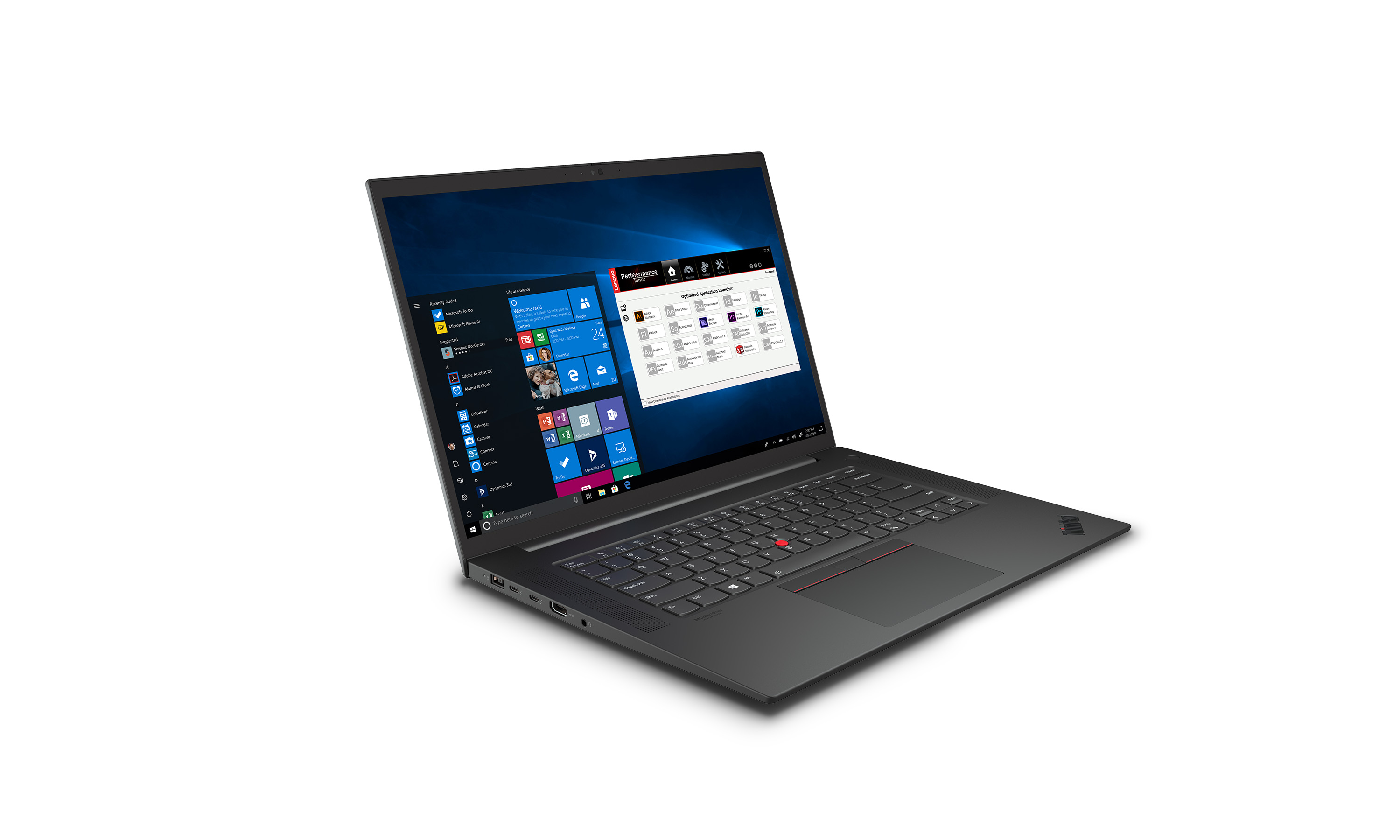 Ноутбук ThinkPad P1 Gen 4 Black (20Y30013RA). Официальный интернет