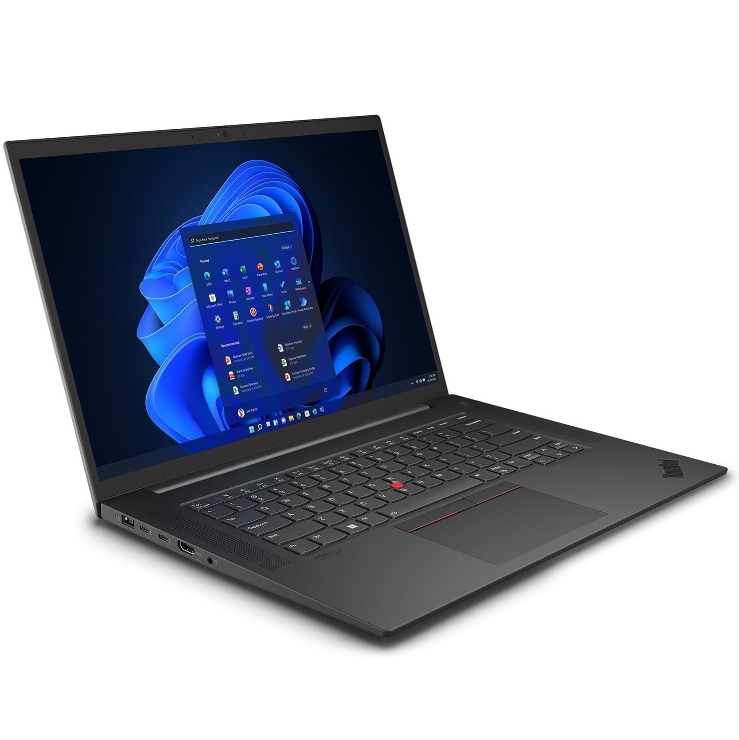 Ноутбук ThinkPad P1 Gen 5 Black (21DC0017RA). Официальный интернет