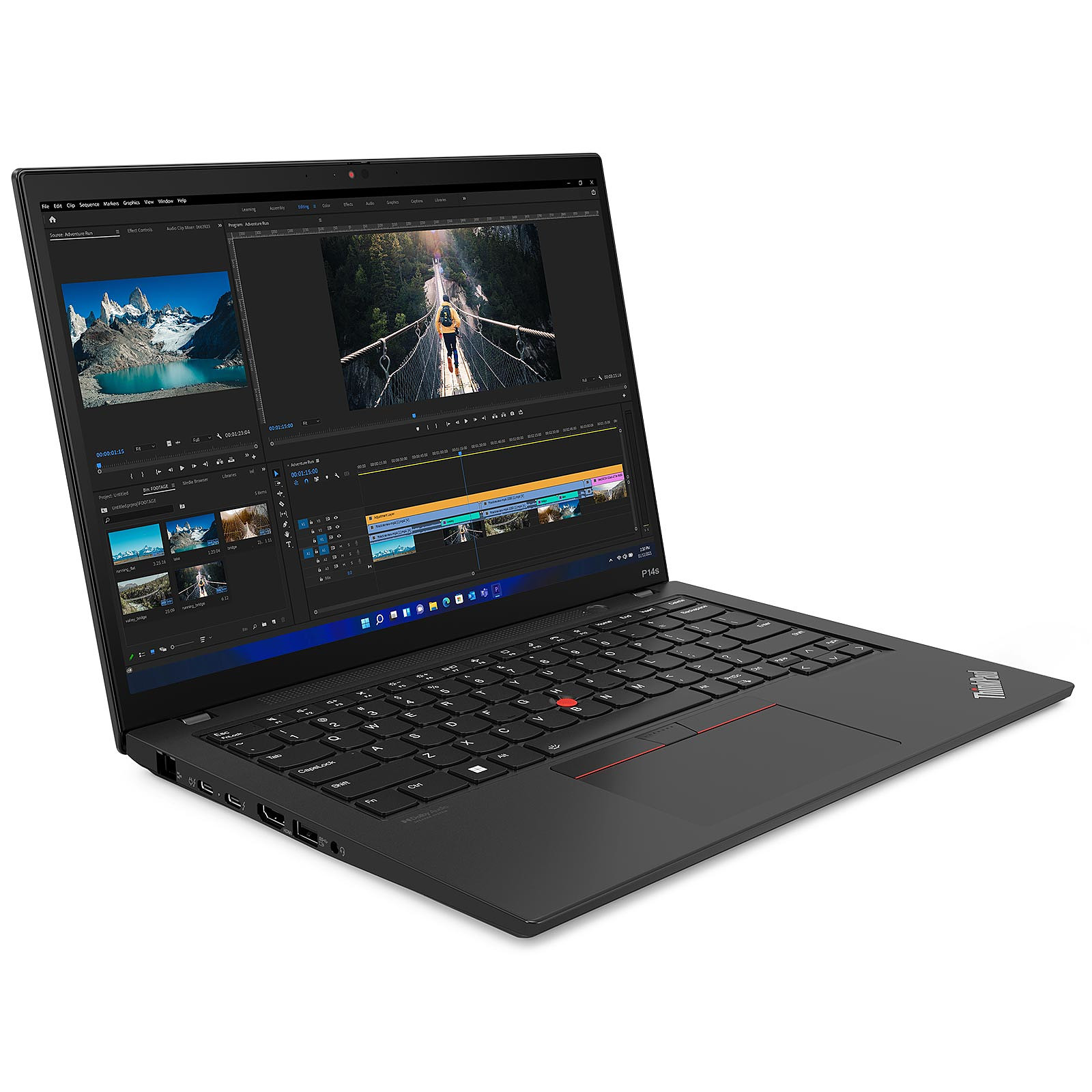 超美品 ThinkPad P14s Gen3 Ryzen7 512GB 16GB Ноутбук ThinkPad P14s Gen 3 Black (21AK000KRA). Официальный