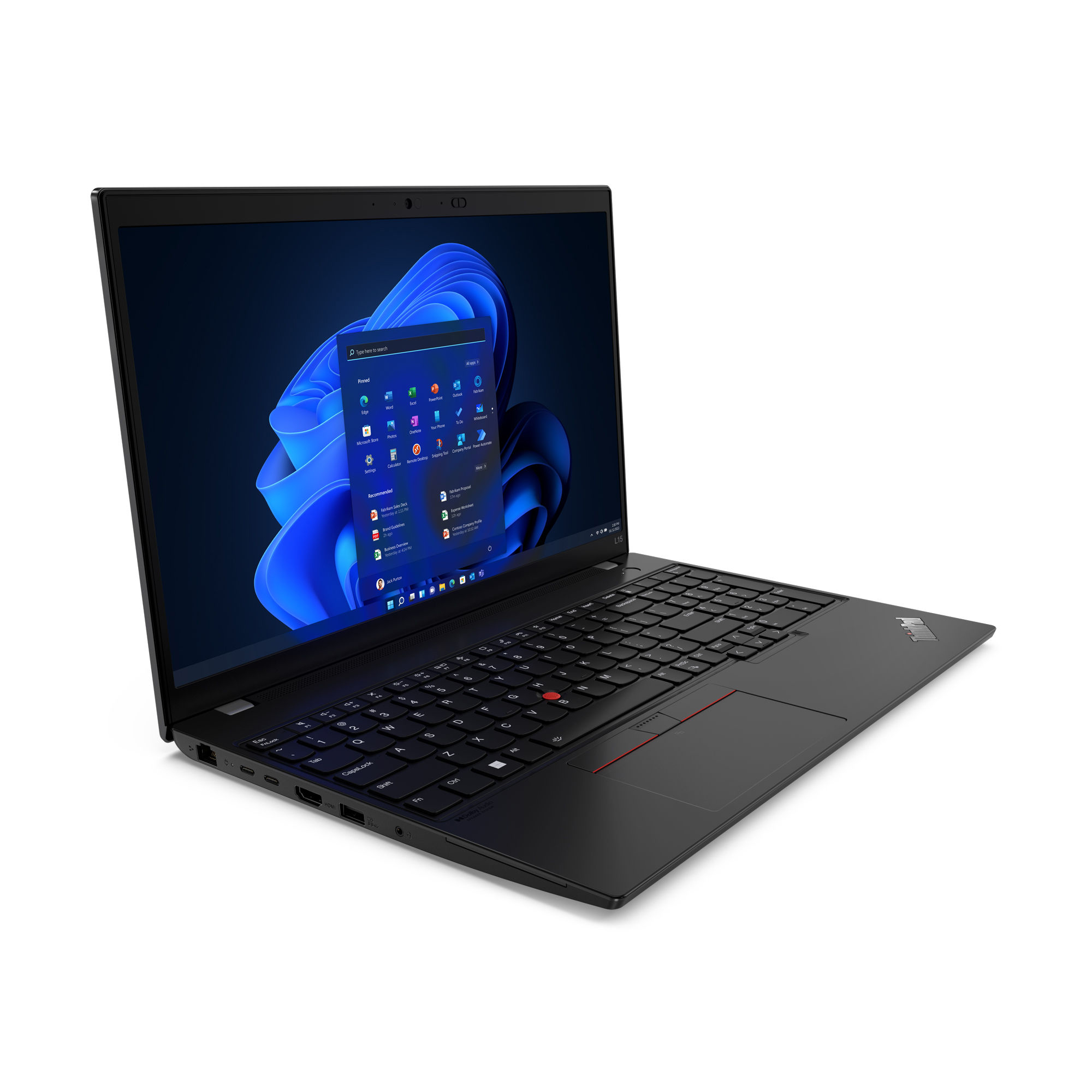 Ноутбук ThinkPad L15 Gen 3 Thunder Black (21C7000PRA). Официальный