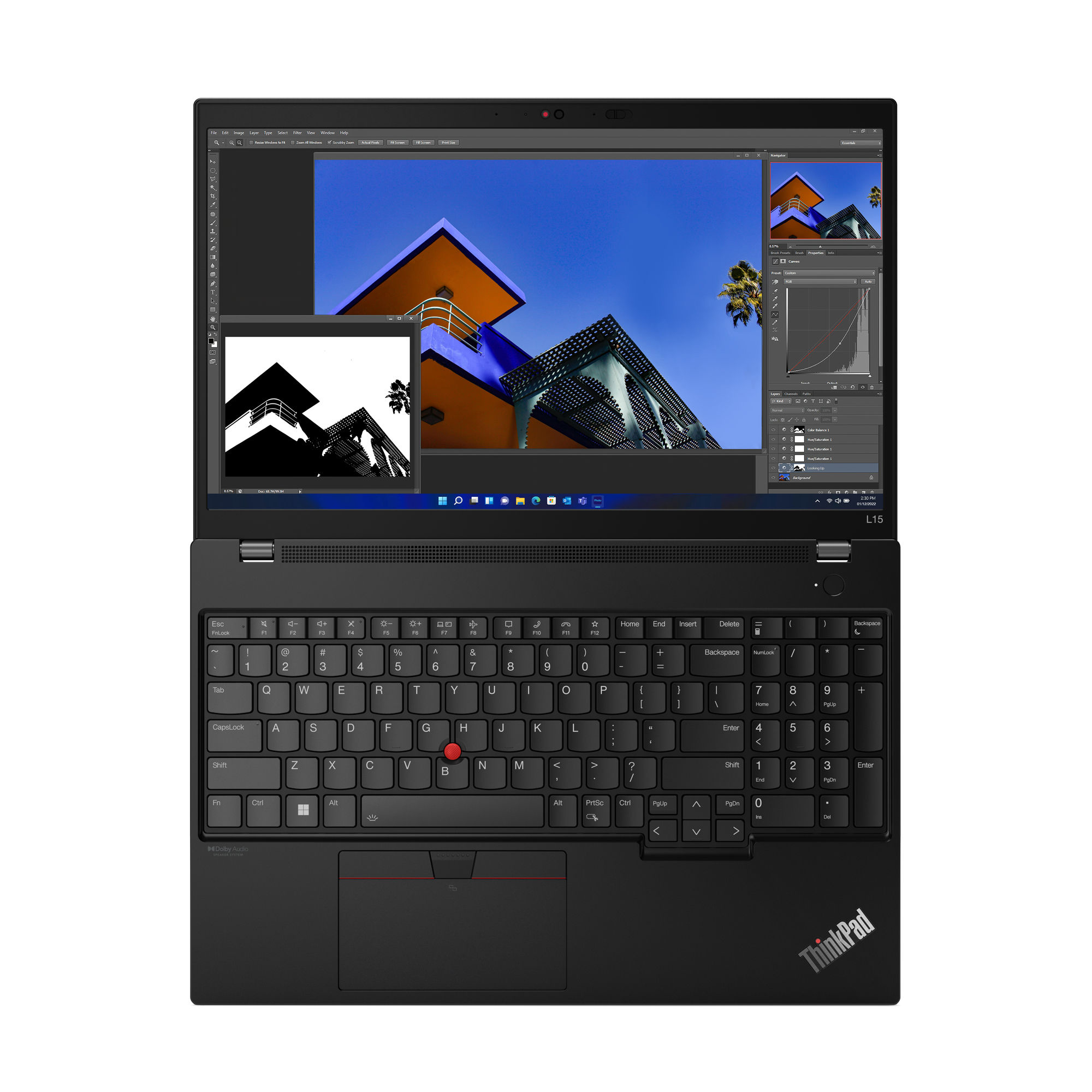 Ноутбук ThinkPad L15 Gen 3 Thunder Black (21C7000PRA). Официальный