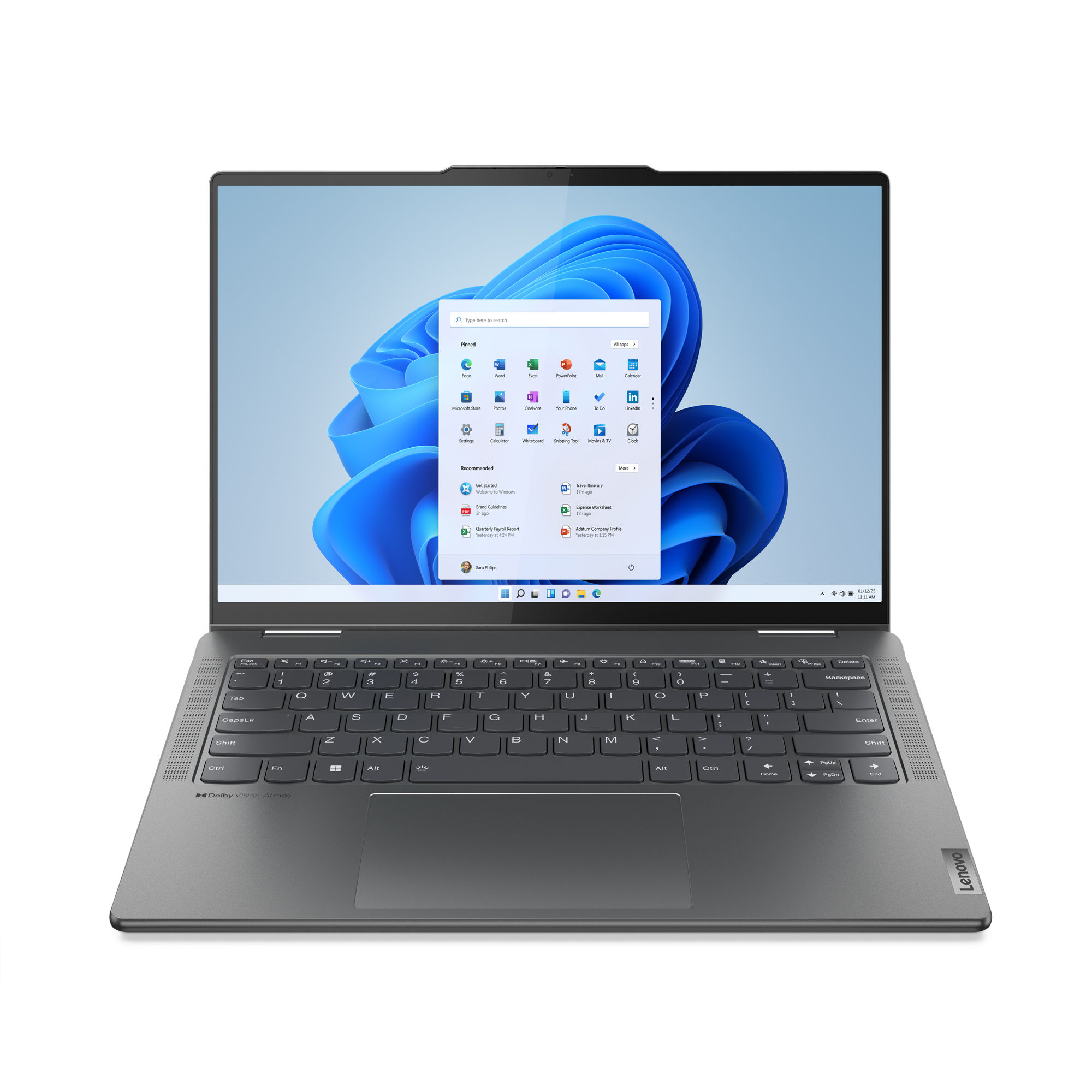 Ноутбук Lenovo Yoga 7 14IRL8 Storm Grey (82YL007XRA) - купить в