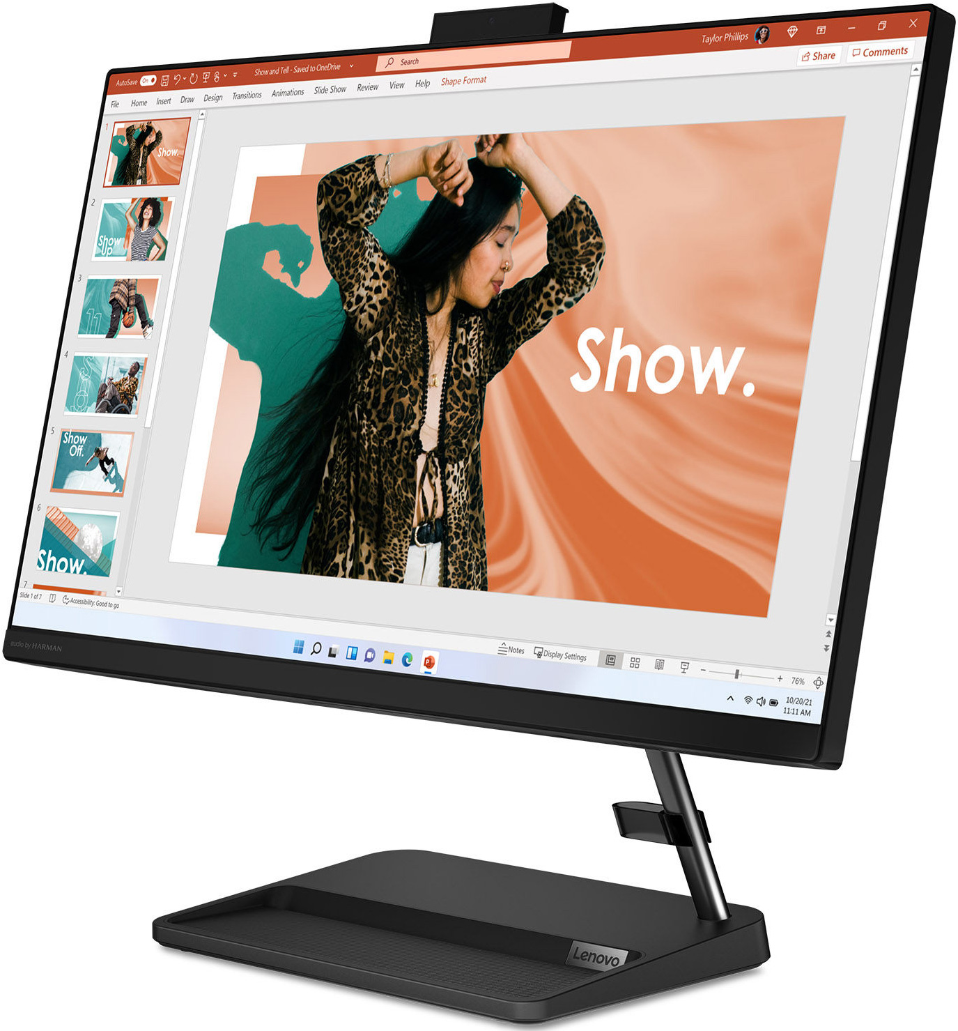 Моноблок Lenovo ideacentre AIO 3 24IAP7 Black (F0GH011WUO
