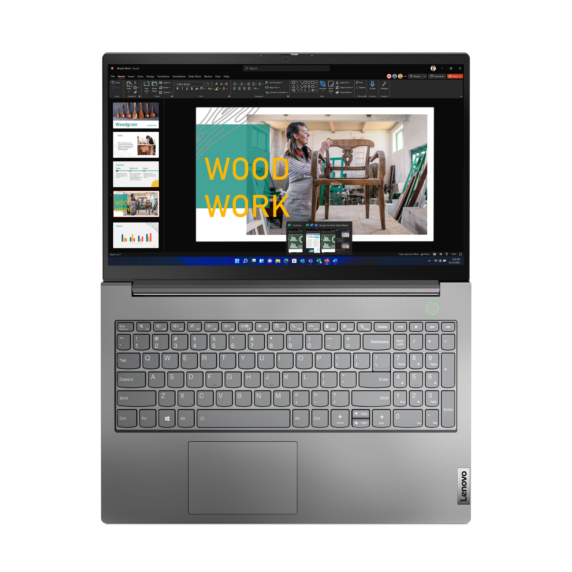 Ноутбук ThinkBook 15 G4 IAP Mineral Grey (21DJ00KNRA). Официальный