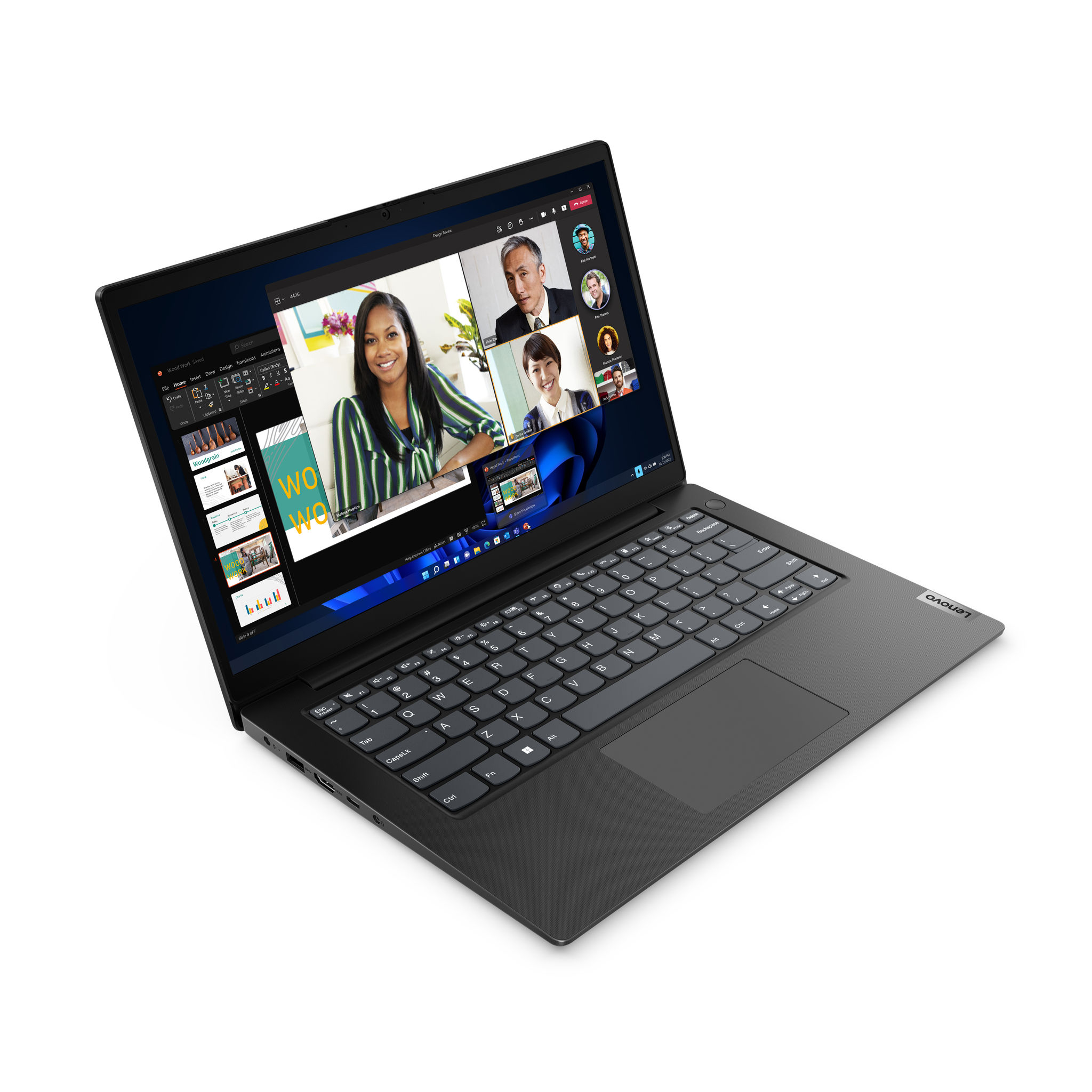 Ноутбук Lenovo V14 G4 AMN Business Black (82YT00R6RA) - купить в