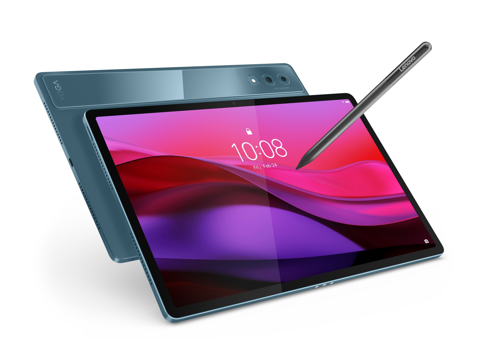 Планшет Yoga Tab Plus 16/256 WiFi Tidal Teal + Pen (ZAEG0103UA ...
