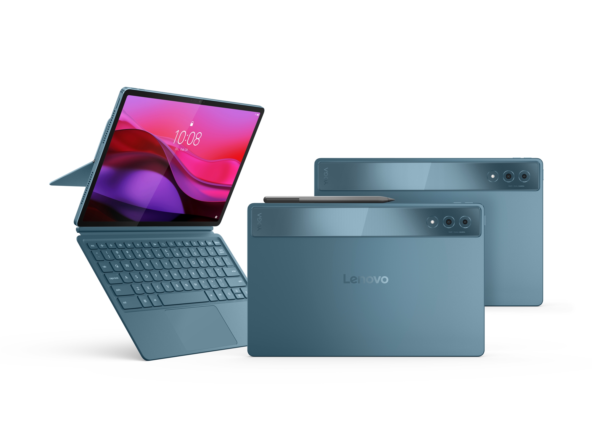 Планшет Yoga Tab Plus 16/256 WiFi Tidal Teal + Pen and Keyboard