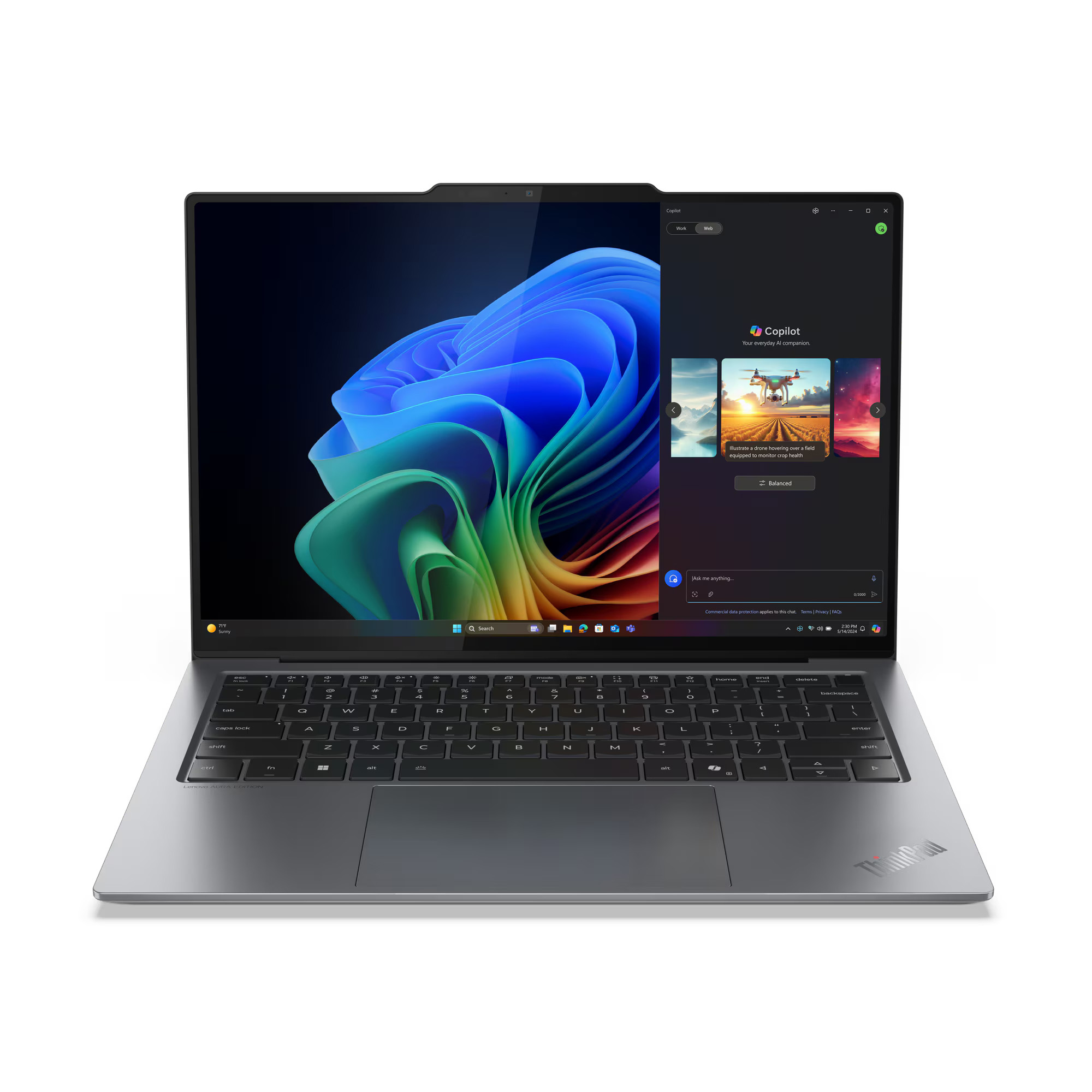 Windowsノート本体 Lenovo ThinkPad x9-14 Gen 1 Ноутбук ThinkPad X9-14 Gen 1 Grey (21QA001NRA) - купить в интернет