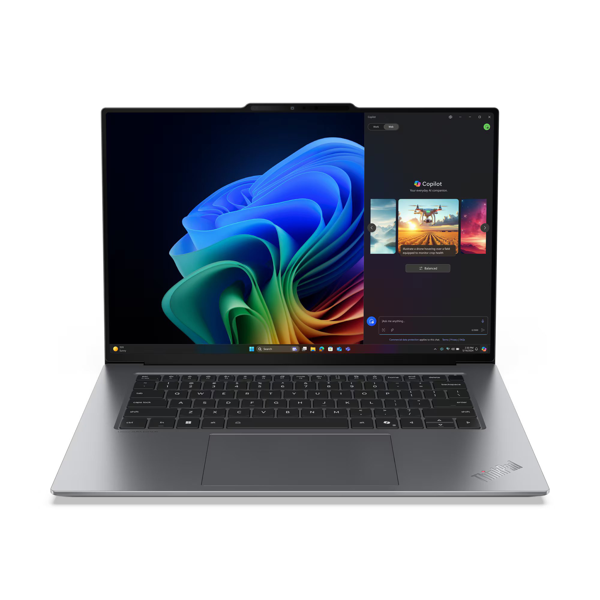 Ноутбук ThinkPad X9-15 Gen 1 Grey (21Q6001LRA) - купить в интернет