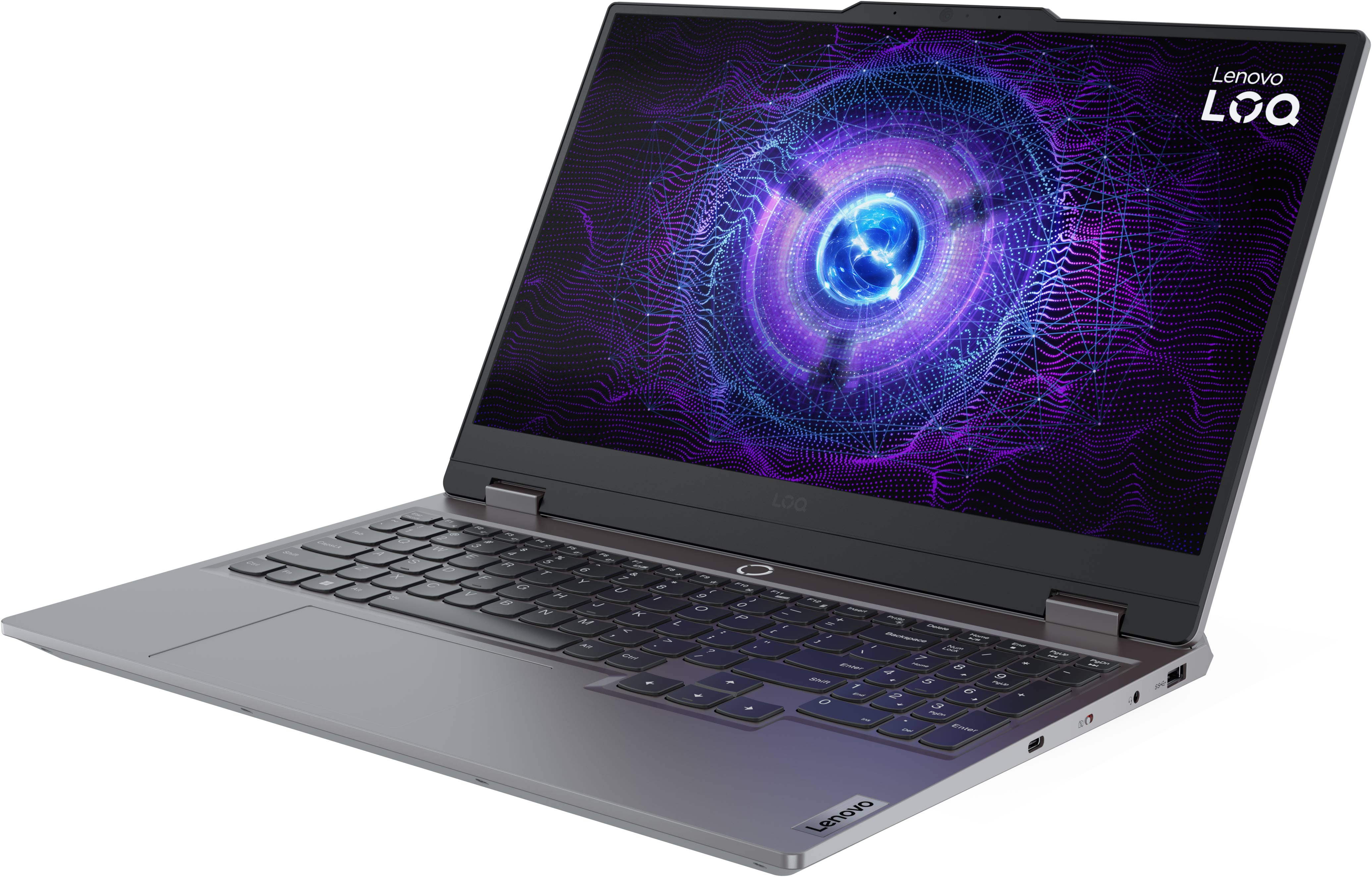 Ноутбук Lenovo LOQ 15IRX9 Luna Grey (83DV00K9RA). Официальный