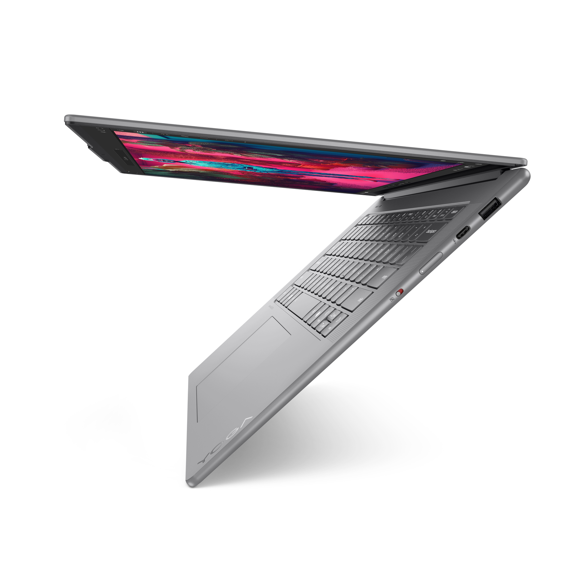 Windowsノート本体 Lenovo YogaSlim 7 i7-1260P/1TB/16GB/US Ноутбук Yoga Slim 7 15ILL9 Luna Grey (83HM0078RA) - придбати в