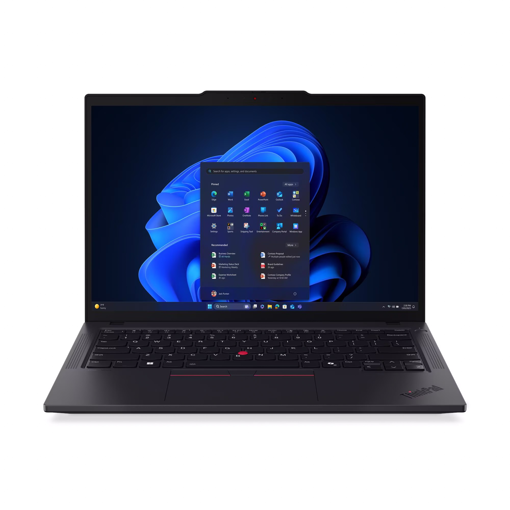 Ноутбук ThinkPad T14 Gen 6 Black (21QDS0GQ00) - придбати в