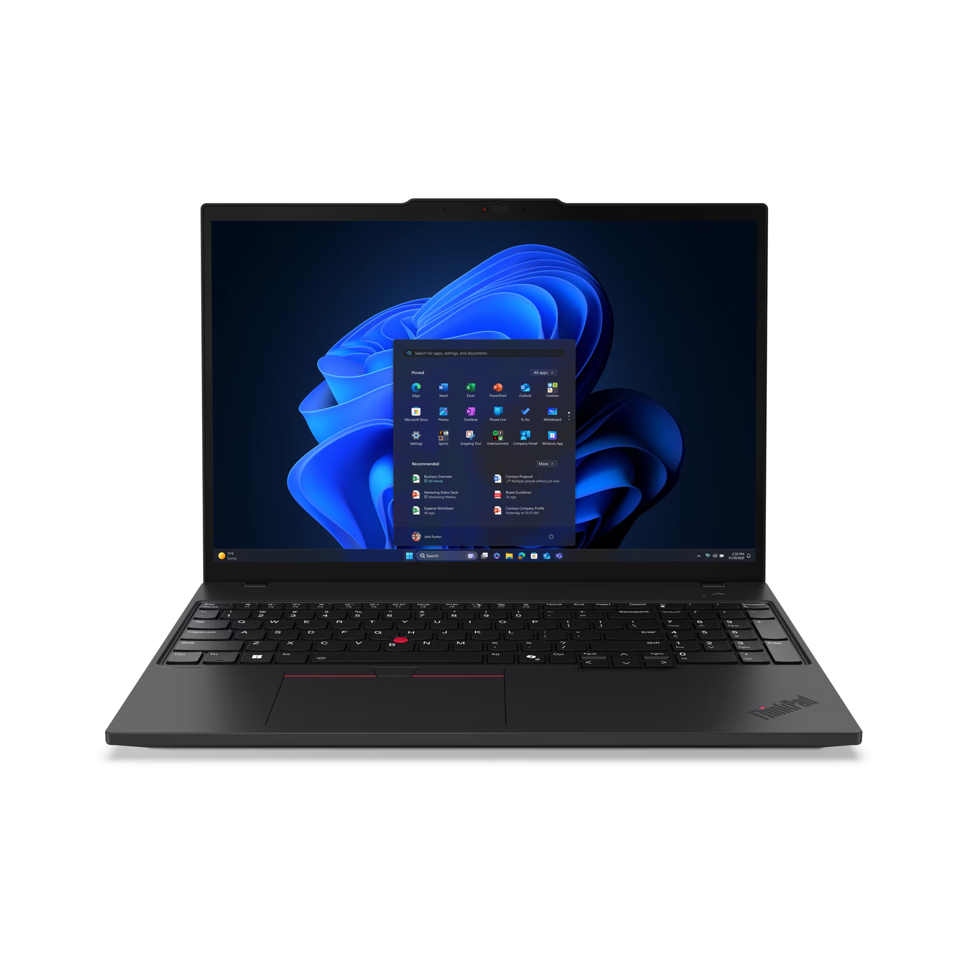 Thinkpad i7 16GB タッチスクリーン Office 2021 Ноутбук Lenovo ThinkPad E16 Gen 2 (21M5002FRA) Black – фото