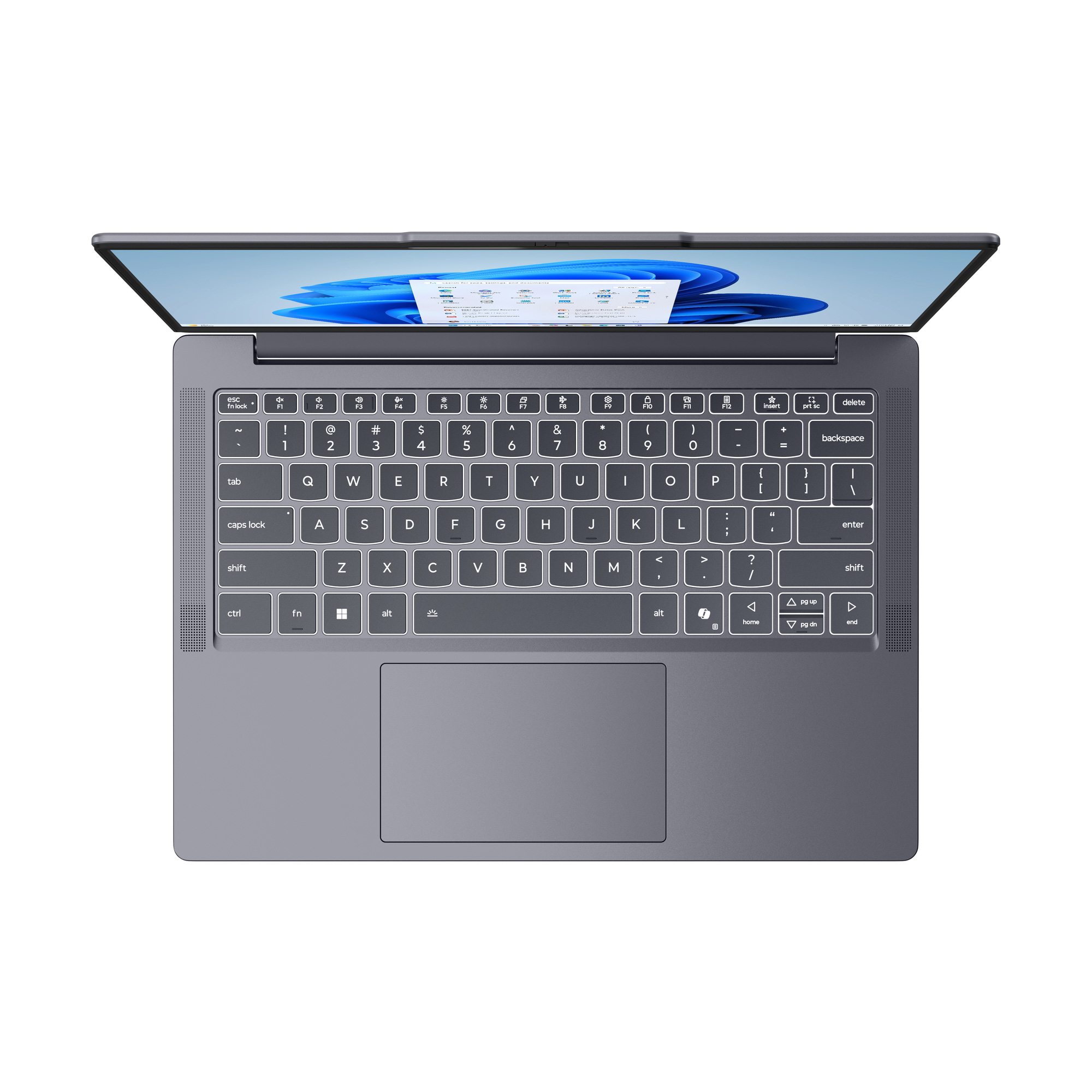 Ноутбук IdeaPad Slim 3 14IRH10 Luna Grey (83K00042RA). Официальный