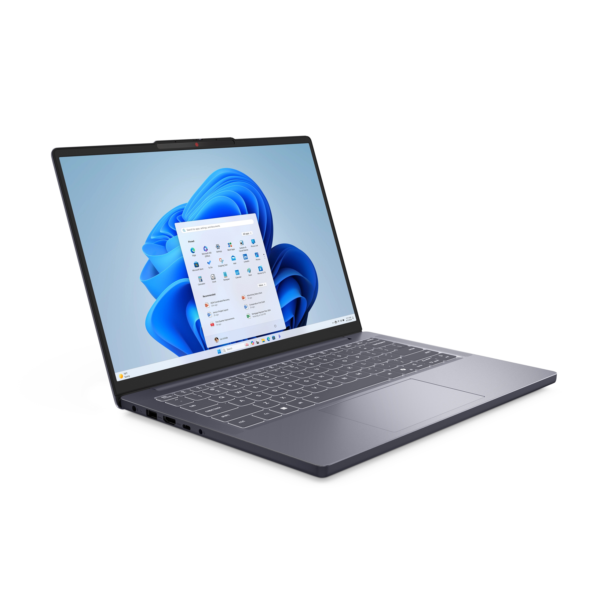 Ноутбук IdeaPad Slim 3 14IRH10 Luna Grey (83K000AVRA). Офіційний
