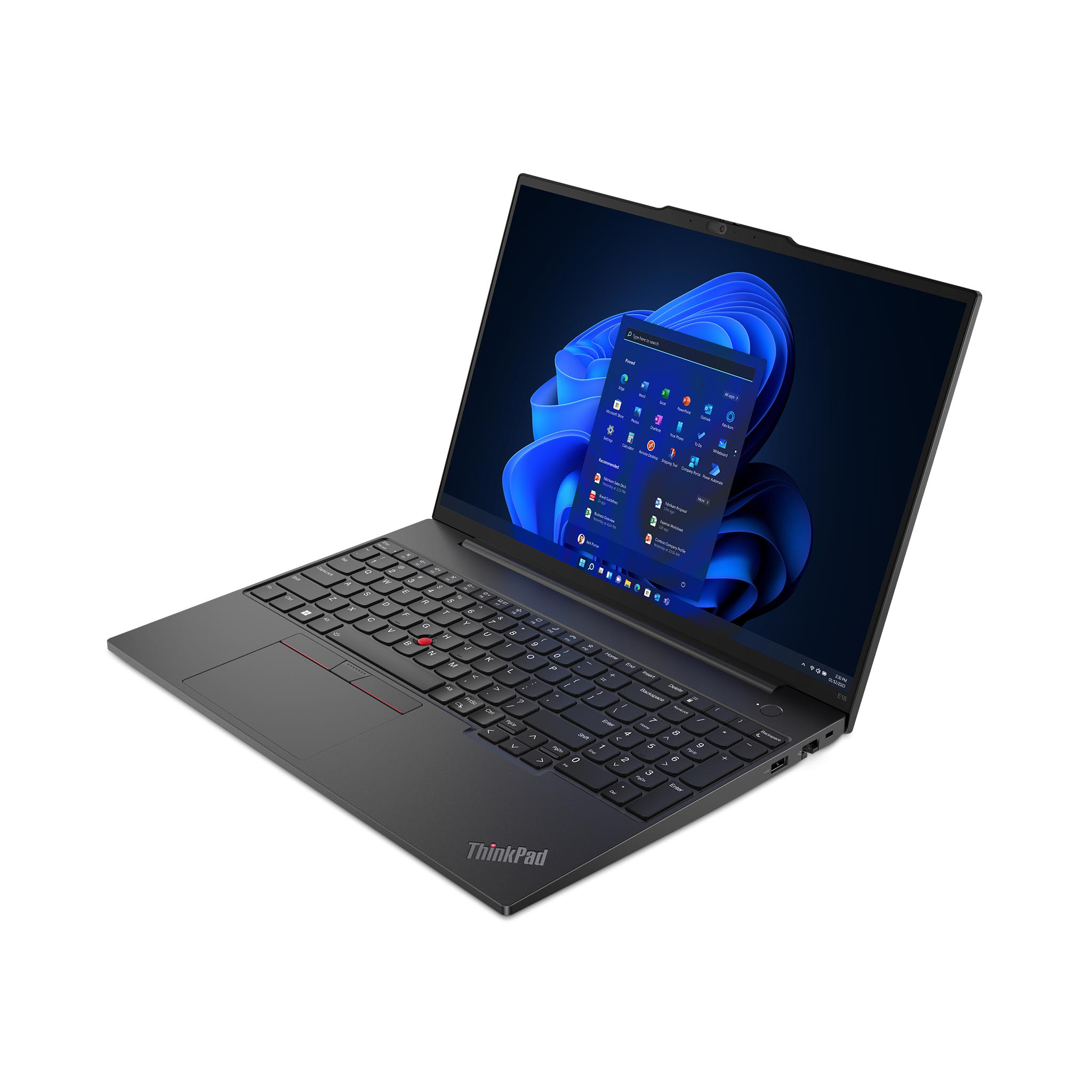 Ноутбук ThinkPad E16 Gen 1 Graphite Black (21JQS9VD00