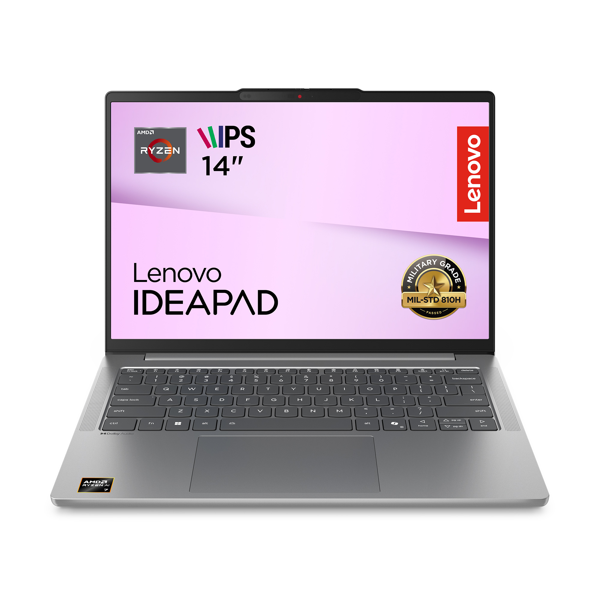 Ноутбук ideapad Slim 5 14ARP10 Luna Grey (83HT0032RA) - придбати в