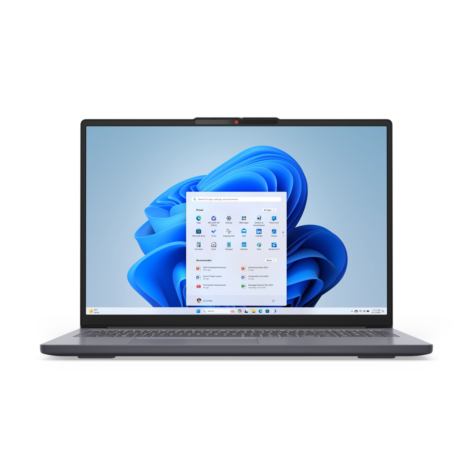 本体 Lenovo IdeaPad Slim 3 16ARP10 Ноутбук ideapad Slim 3 16ARP10 Luna Grey (83K8005ERA) - купить в