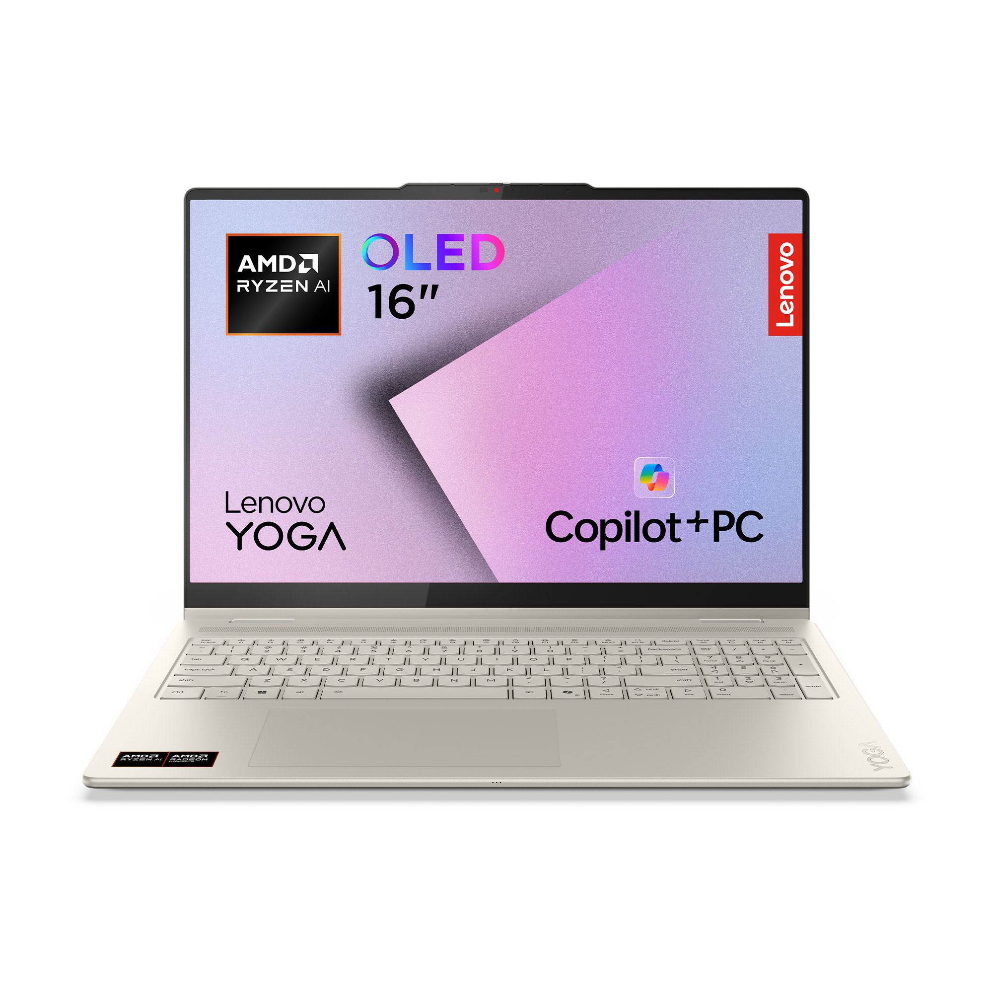 Ноутбук Yoga 7 2-in-1 16AKP10 Seashell (83JU001MRA). Официальный