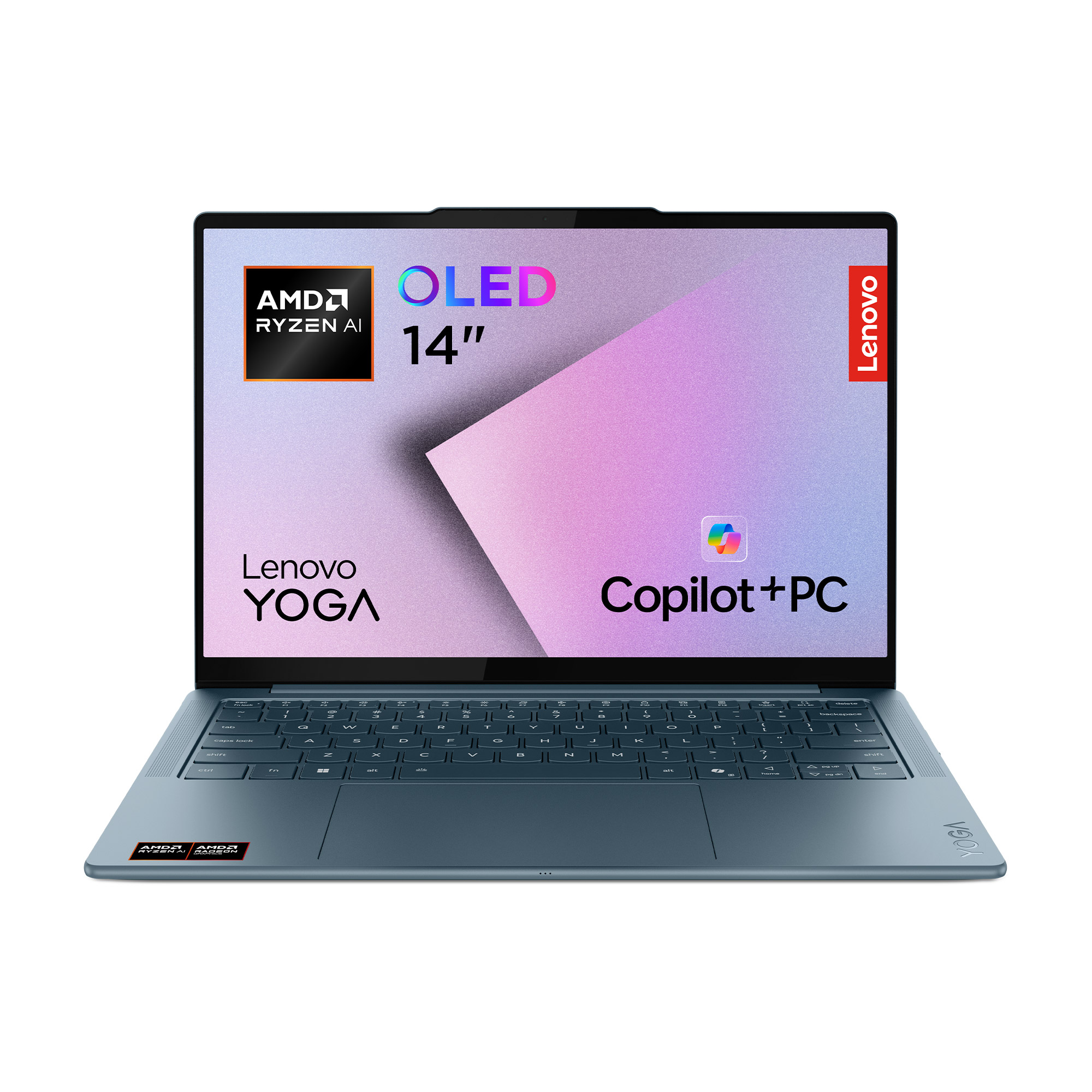 Ноутбук Yoga Slim 7 14AKP10 Tidal Teal (83JY004VRA) - придбати в