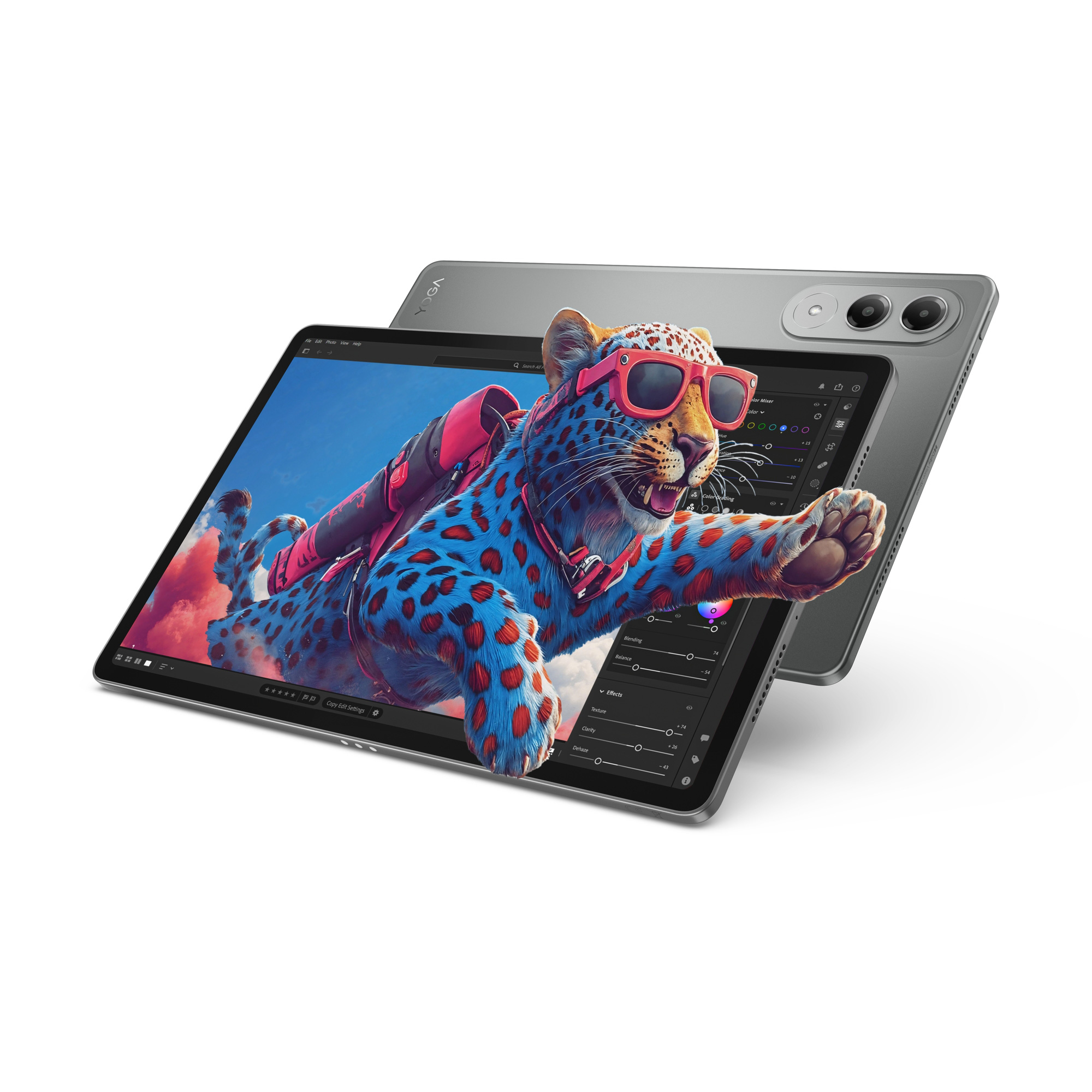 Планшет Yoga Tab 12/256 WiFi Luna Grey + Pen (ZAG60223UA) - купить
