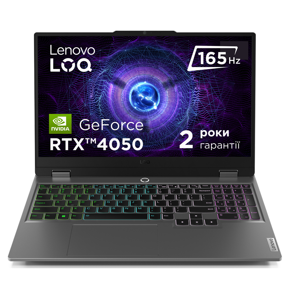 Ноутбук Lenovo LOQ 15IRX9 Luna Grey (83DV00GXRA) - купить в