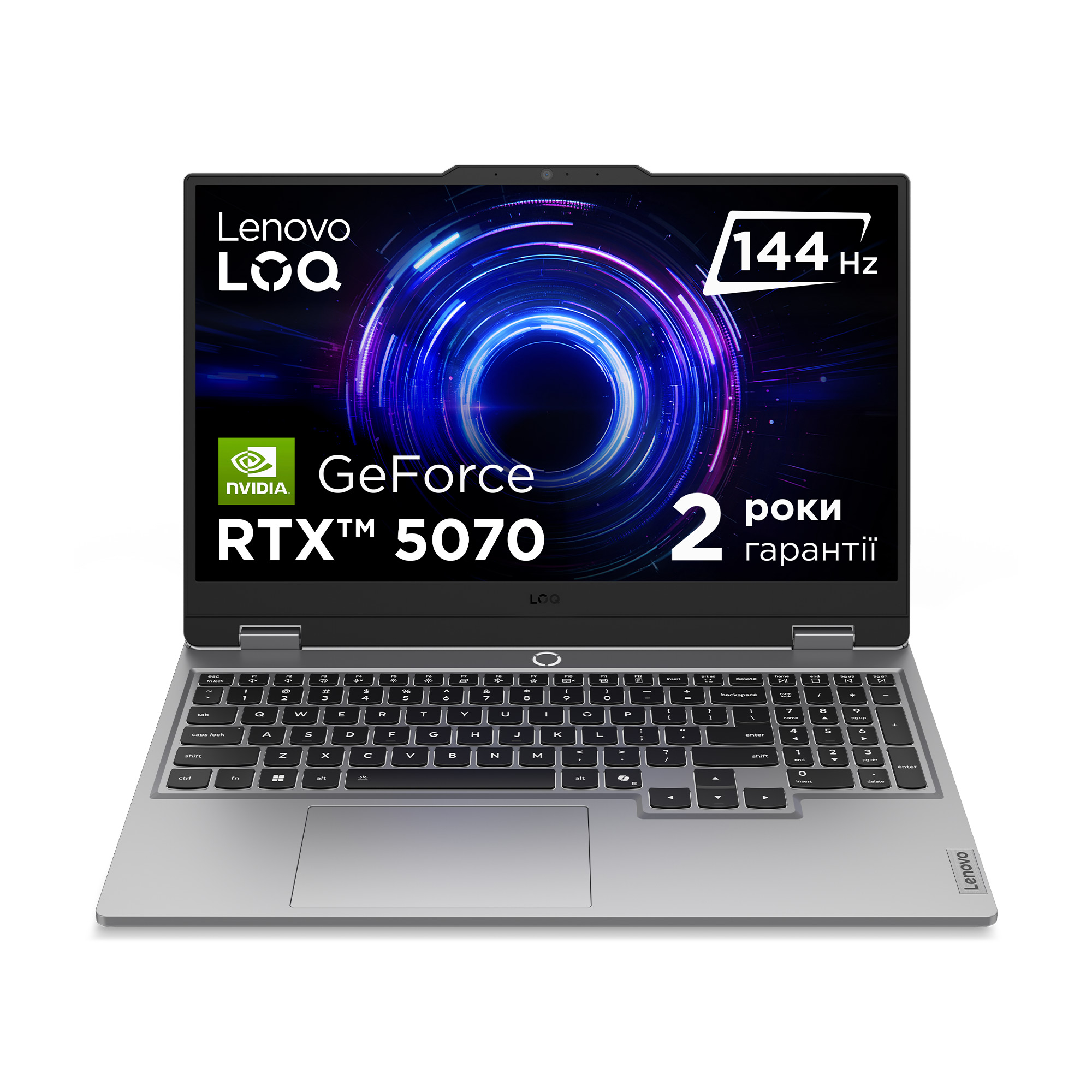Ноутбук Lenovo LOQ 15IRX10 Luna Grey (83JE00Y5RA). Официальный