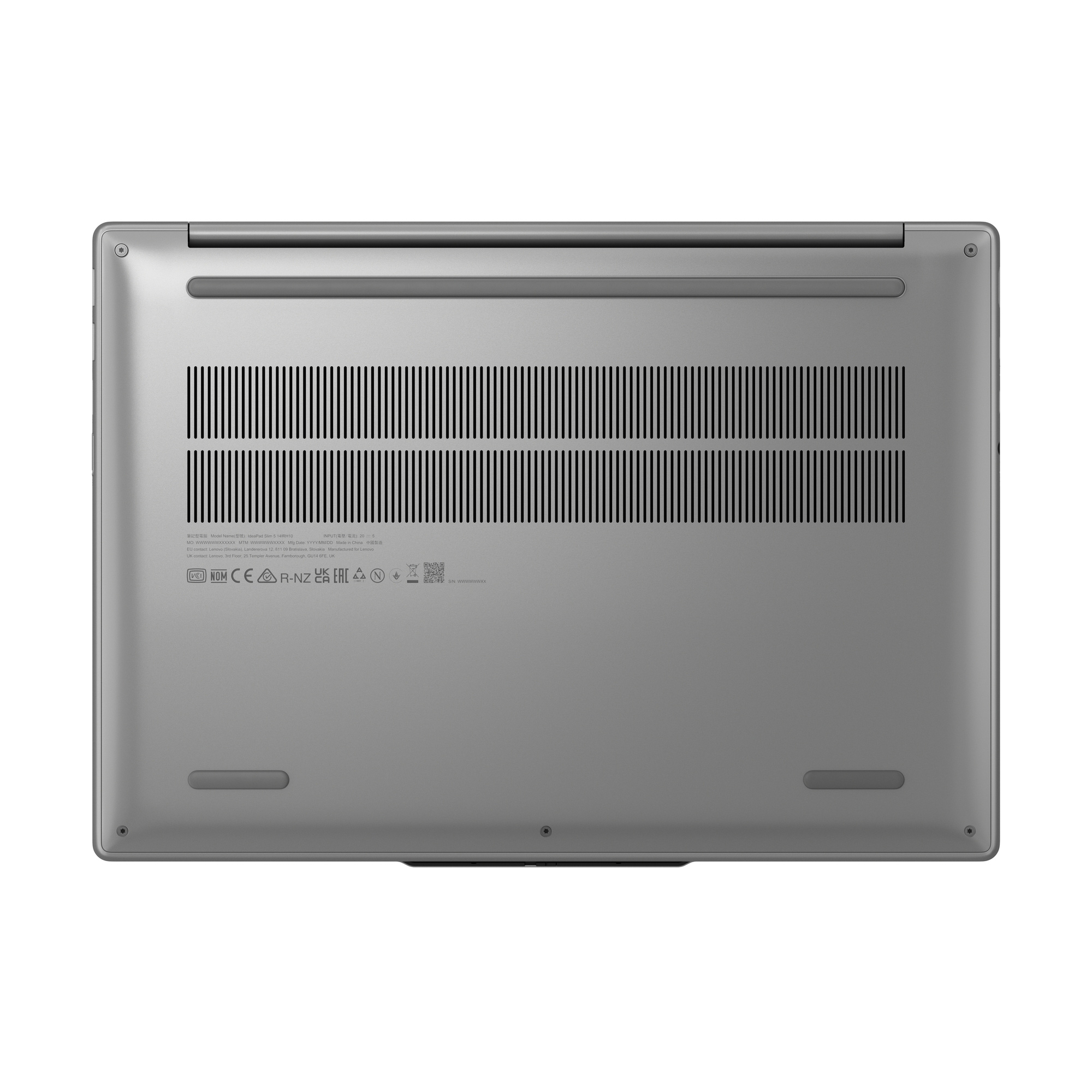 Ноутбук ideapad Slim 5 14IRH10 Luna Grey (83HR00BARA) - купить в