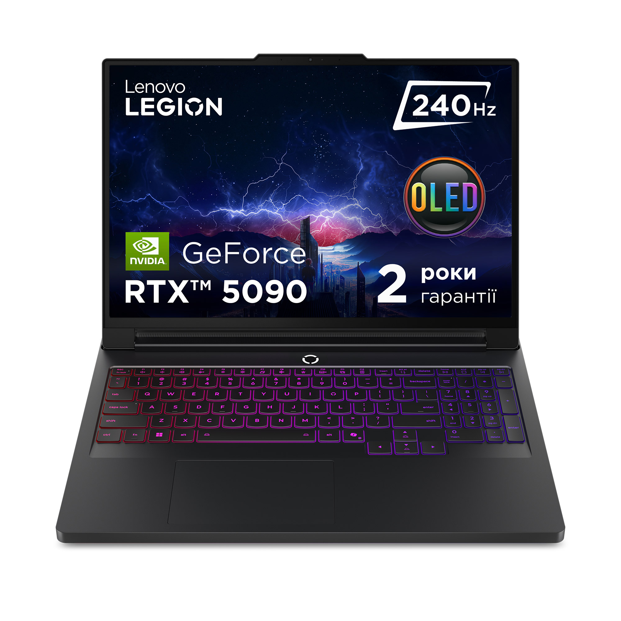 Ноутбук Lenovo Legion Pro 7 16IAX10H Eclipse Black (83F500BDRA