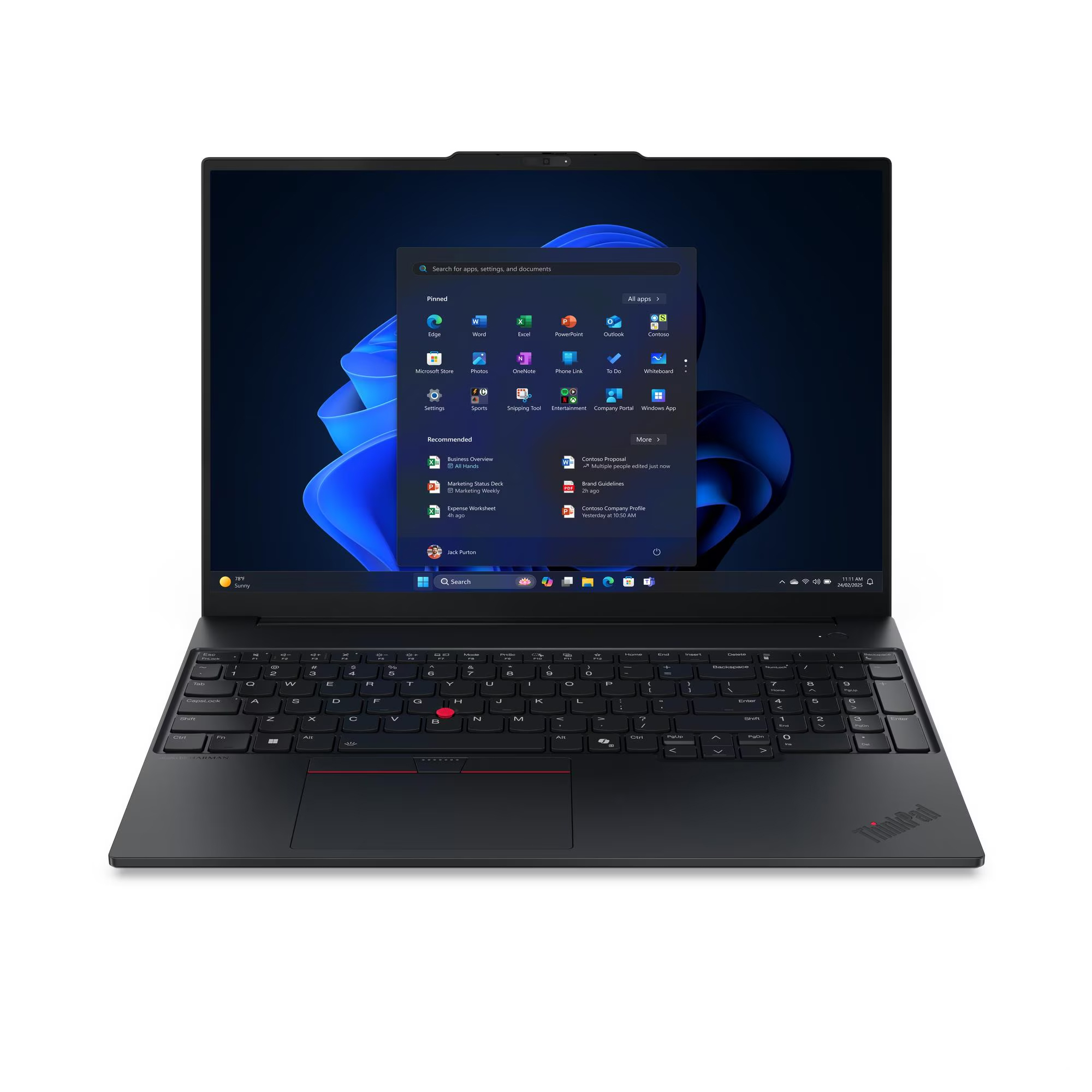 Ноутбук ThinkPad E16 Gen 3 Black (21SUS01M00) - придбати в