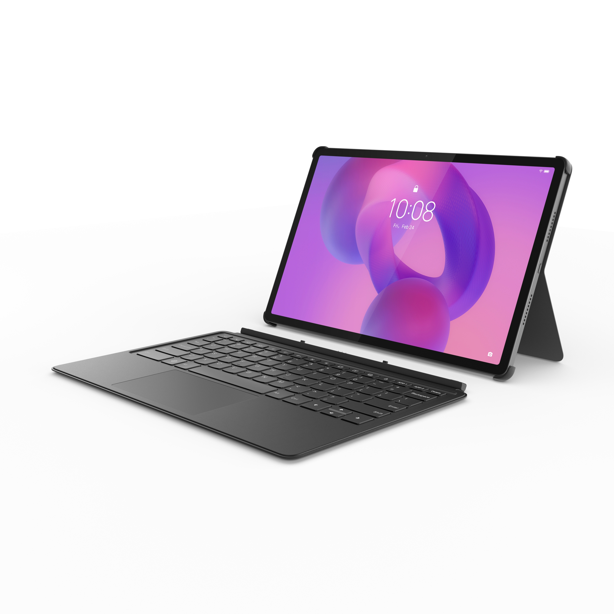 Клавиатура Lenovo Idea Tab Pro KB Pack Grey UA (ZG38C06013